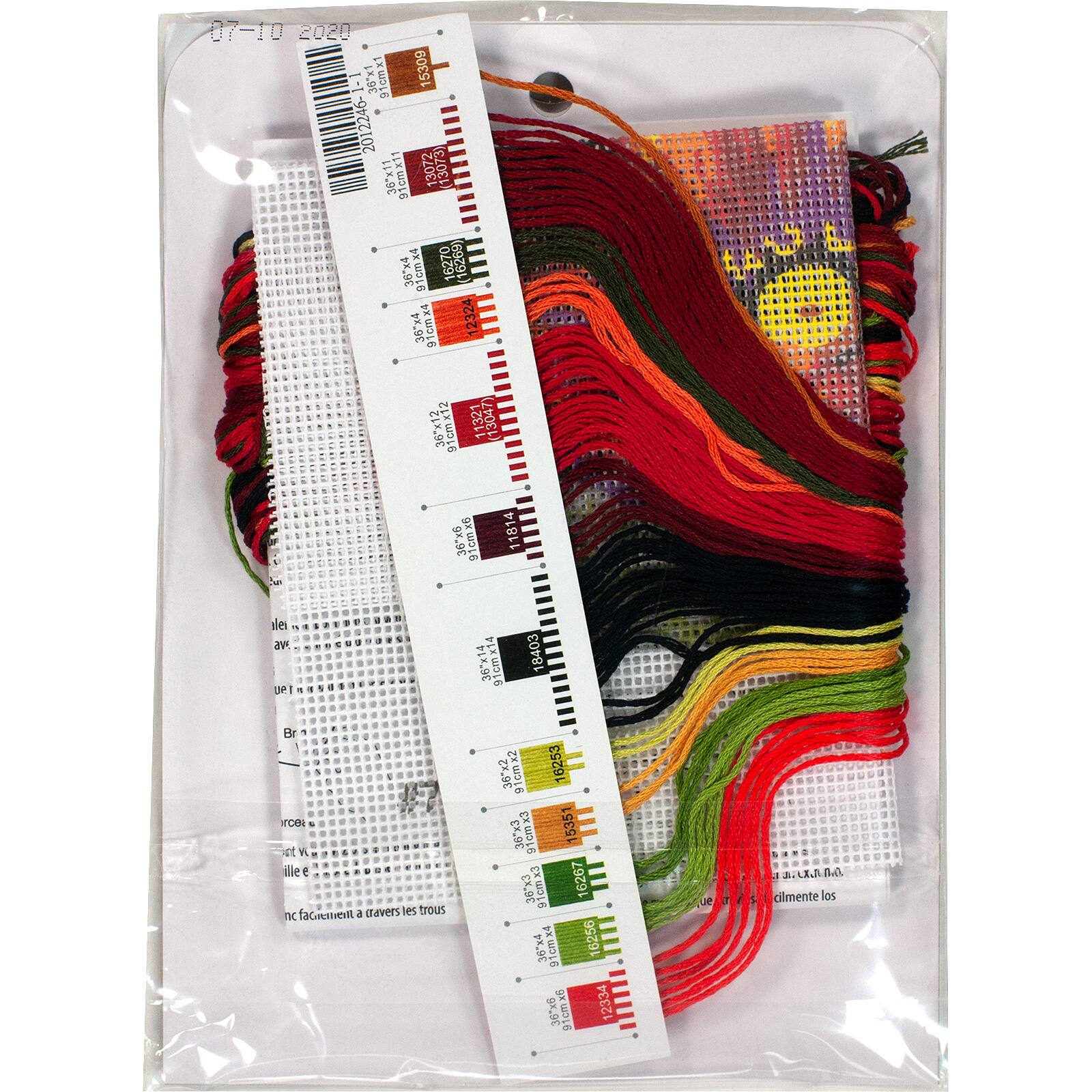 Dimensions&#xAE; Red Poppy Needlepoint Kit