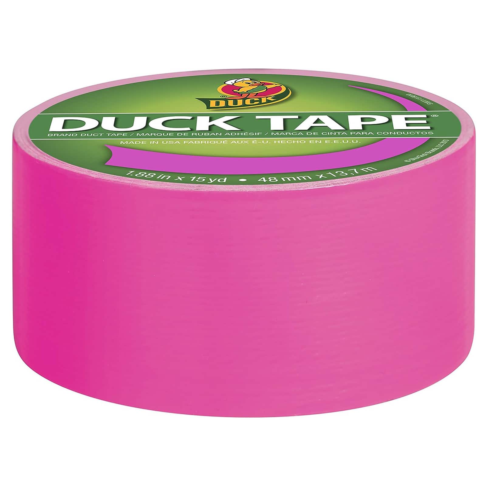 Duck Tape Roll - Neon Floral