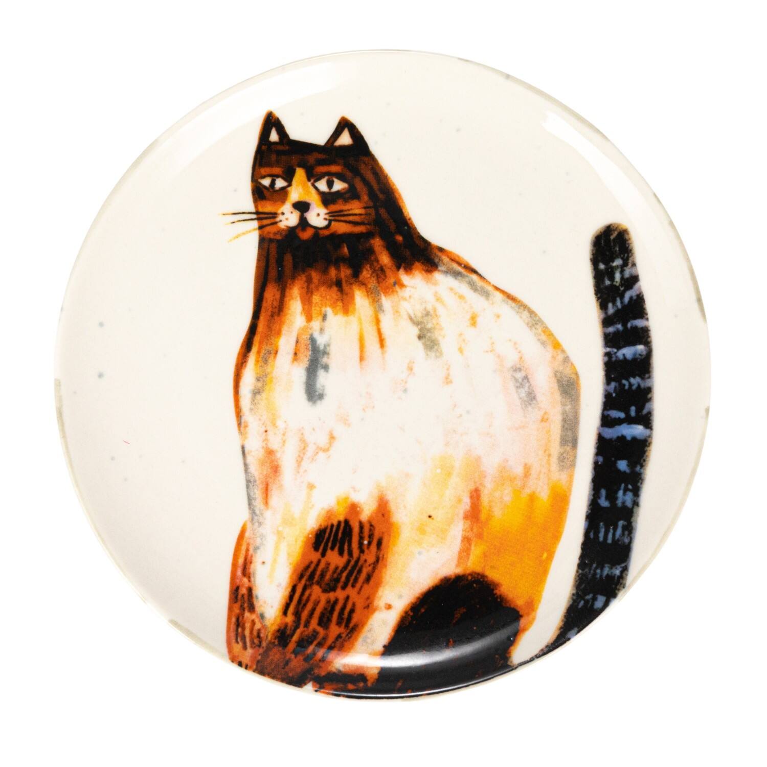 Hello Honey&#xAE; 6&#x22; Animal Design Stoneware Plate, 8ct.