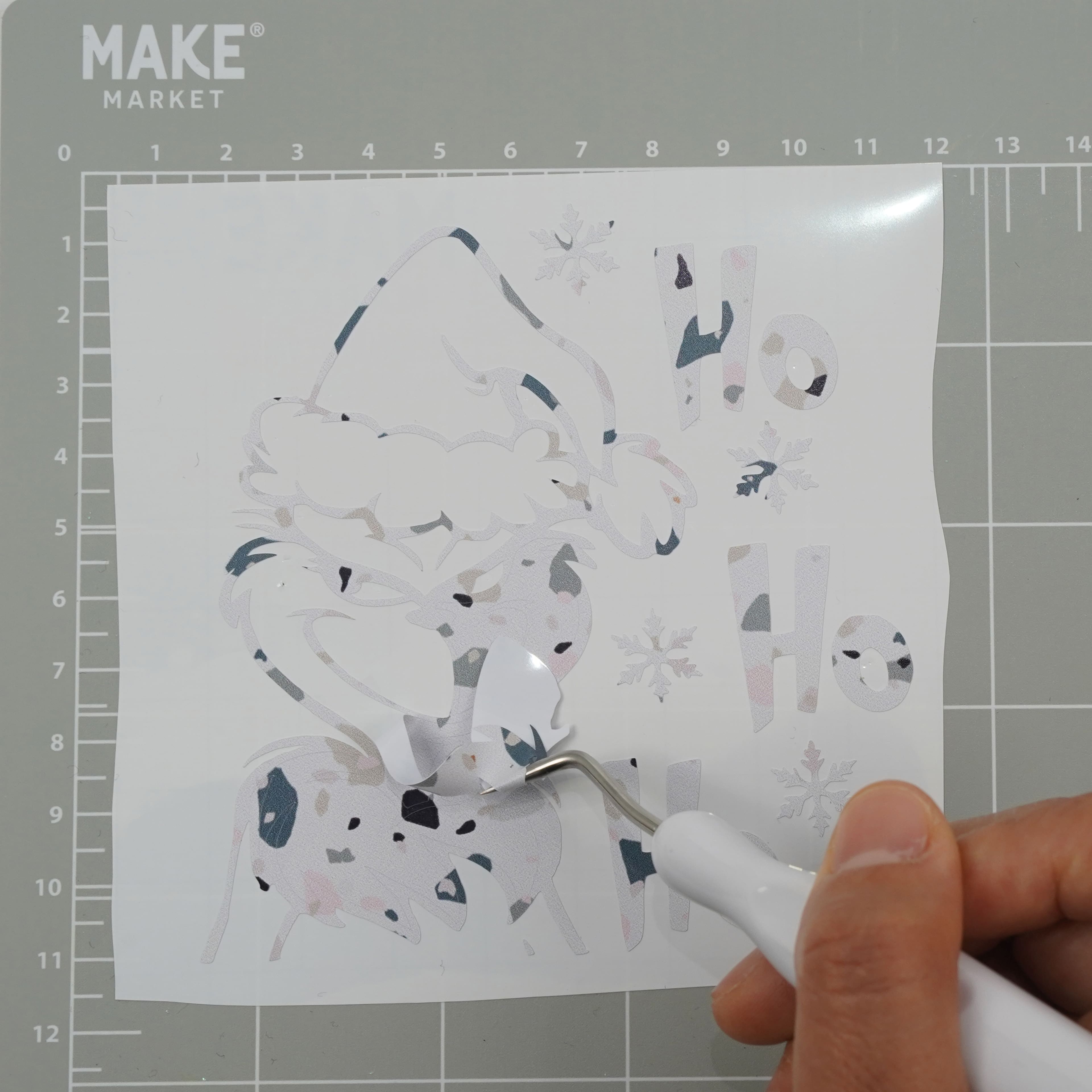 Terrazzo Pattern Permanent Vinyl by Make Market&#xAE;