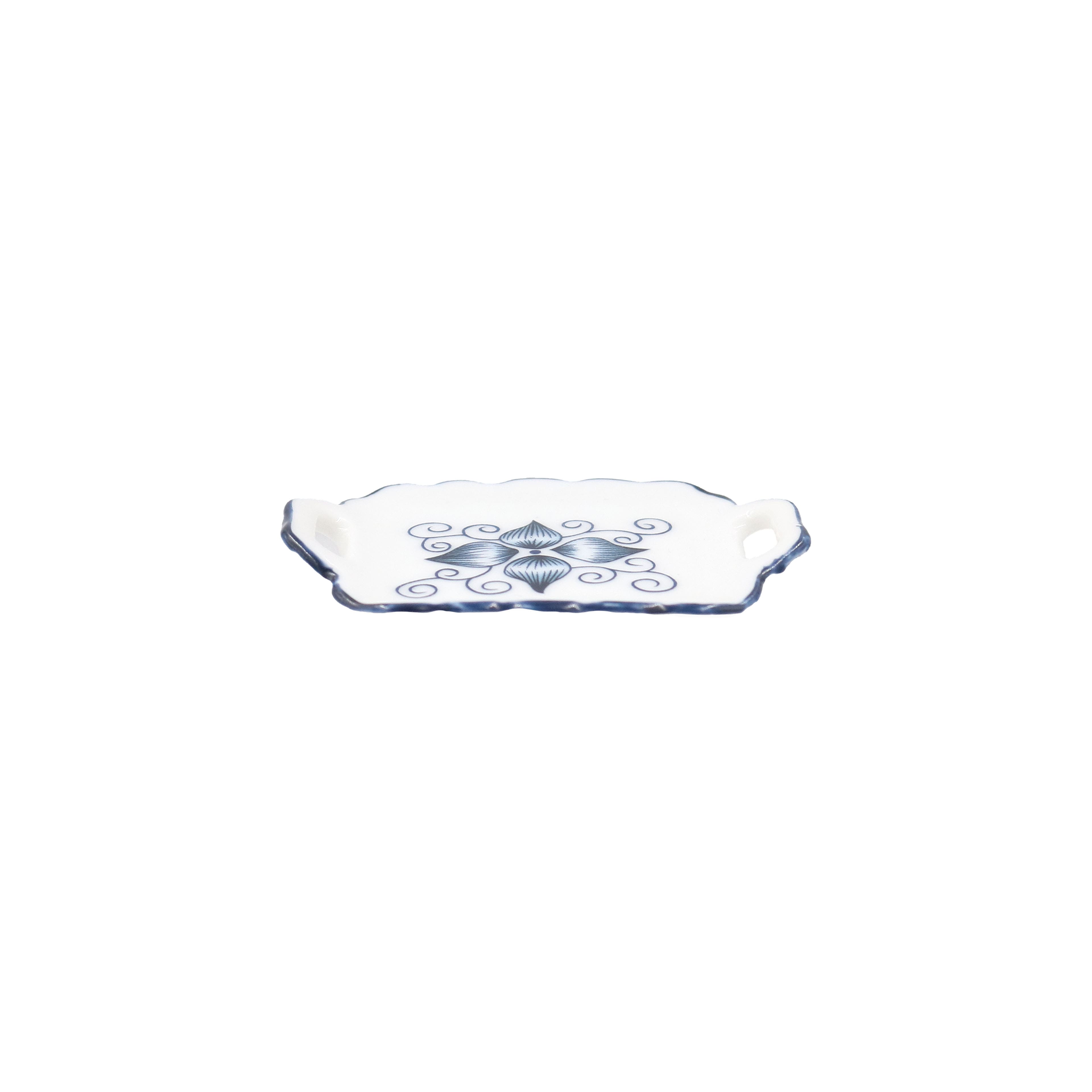 Miniature Blue &#x26; White Platter by Make Market&#xAE;