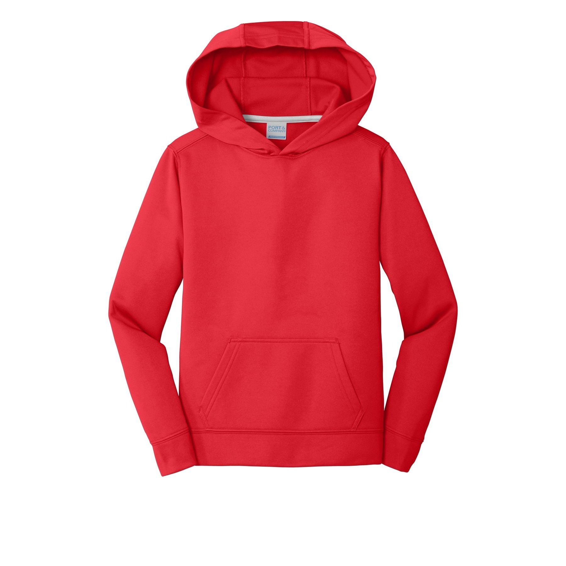 Port & Company® Youth Performance Fleece Pullover Hooded Sweatshirt