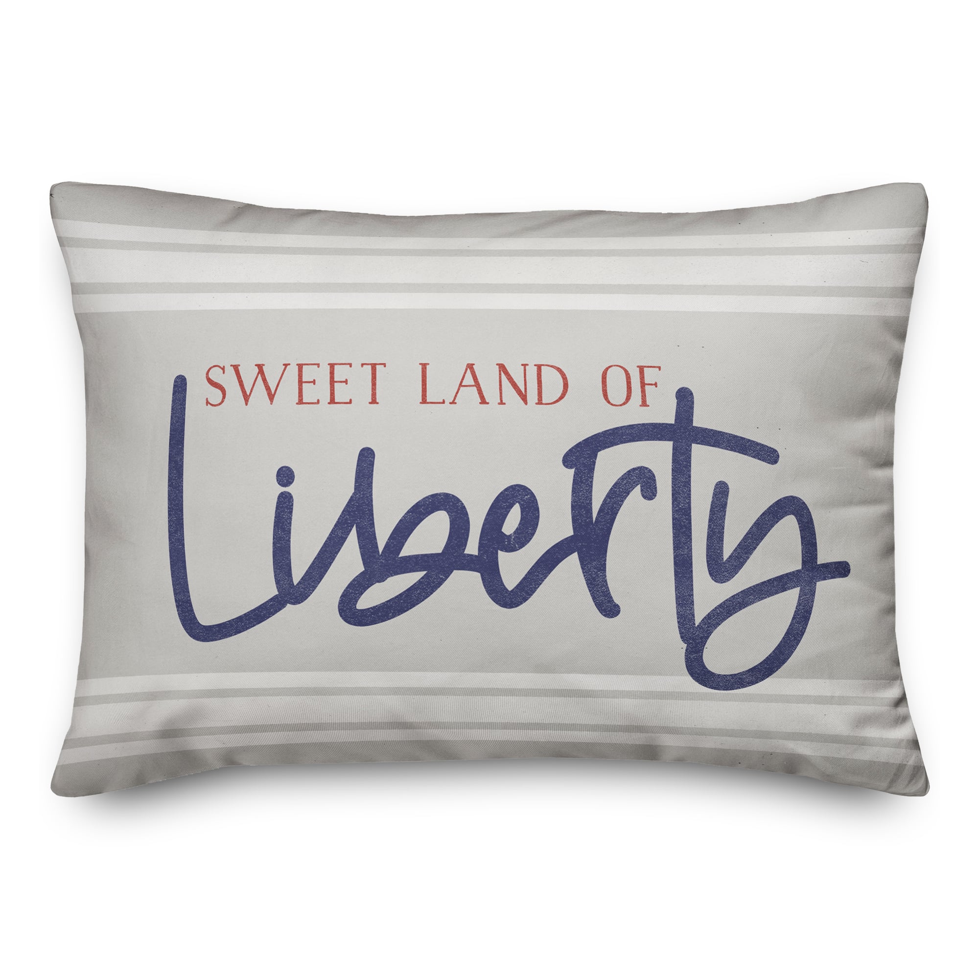 Sweet Land of Liberty Throw Pillow