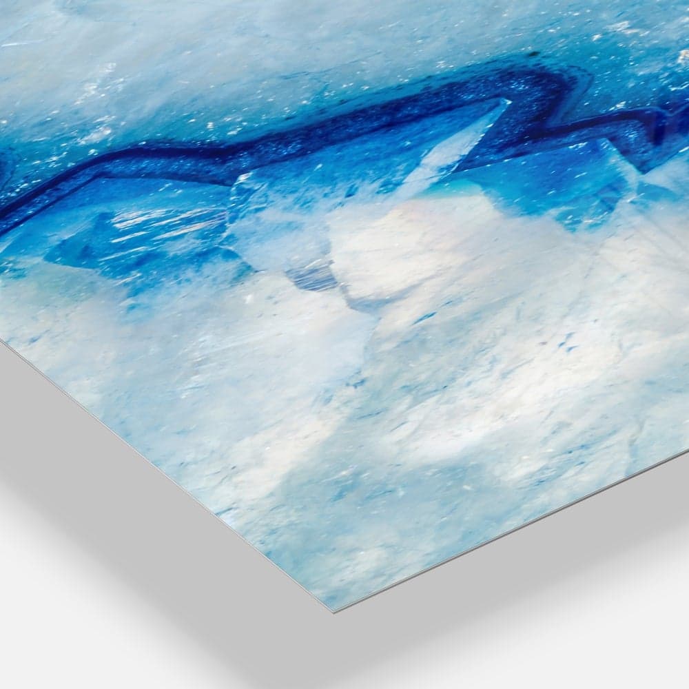 Designart Geode Slice Macro Wall Clock