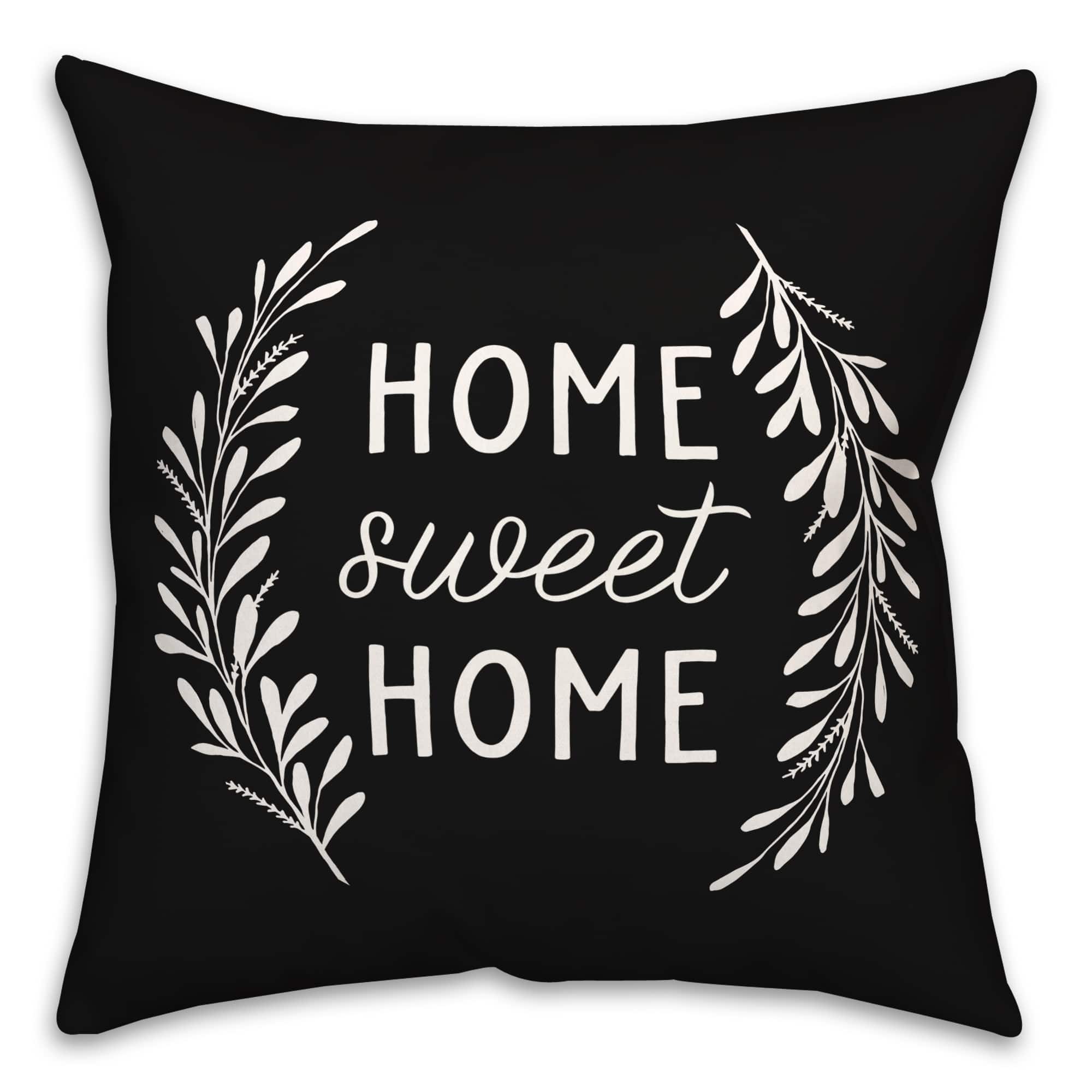 18&#x22; x 18&#x22; Home Sweet Home Versatile Throw Pillow