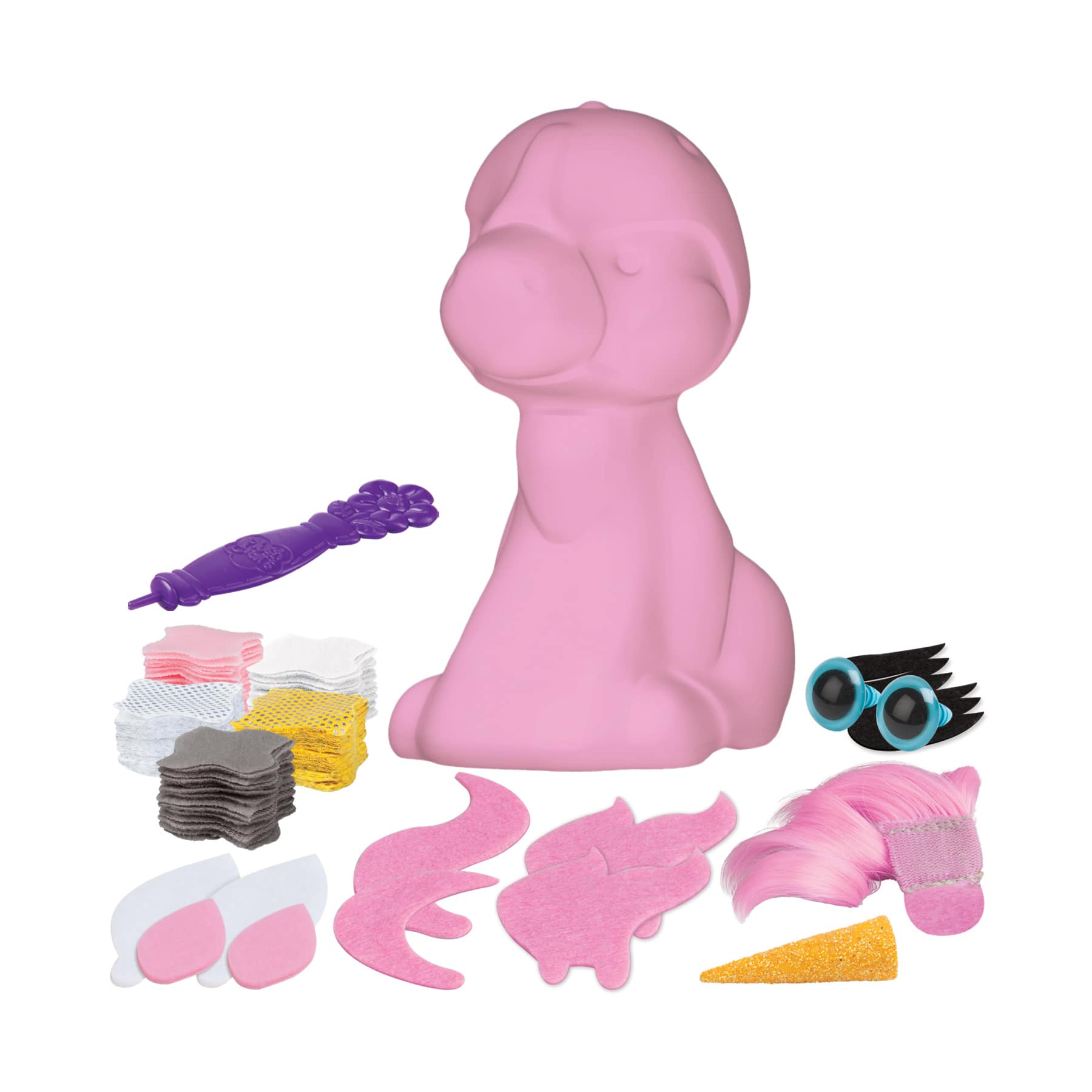 Assorted PlushCraft&#x2122; 3D Animal Kit