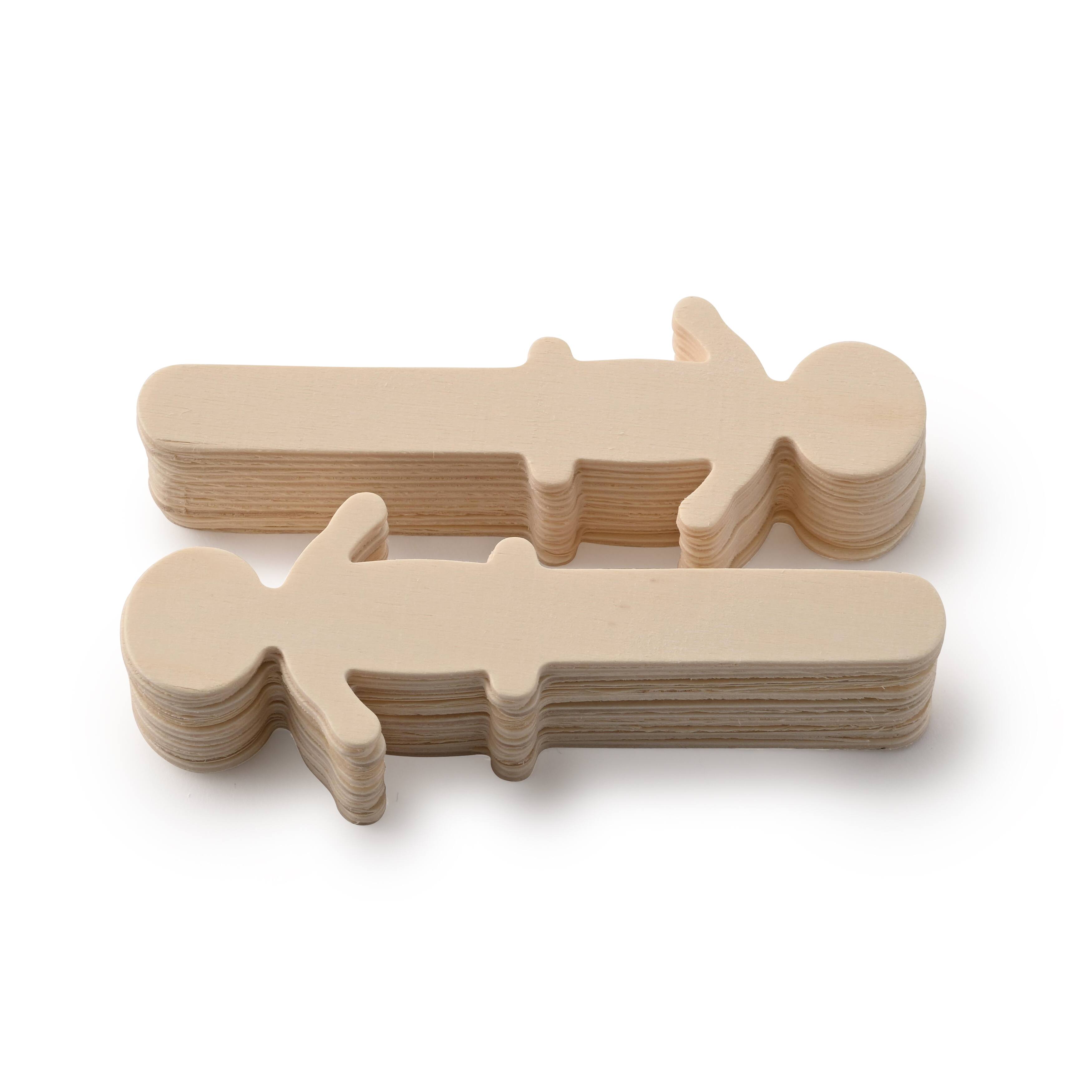 12 Packs: 24 ct. (288 total) Wood Stick People by Creatology™