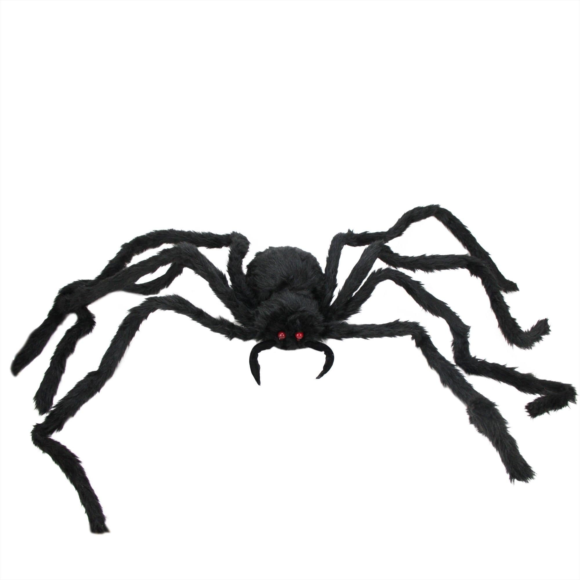 48&#x22; Spider with LED Flashing Eyes Halloween Decoration