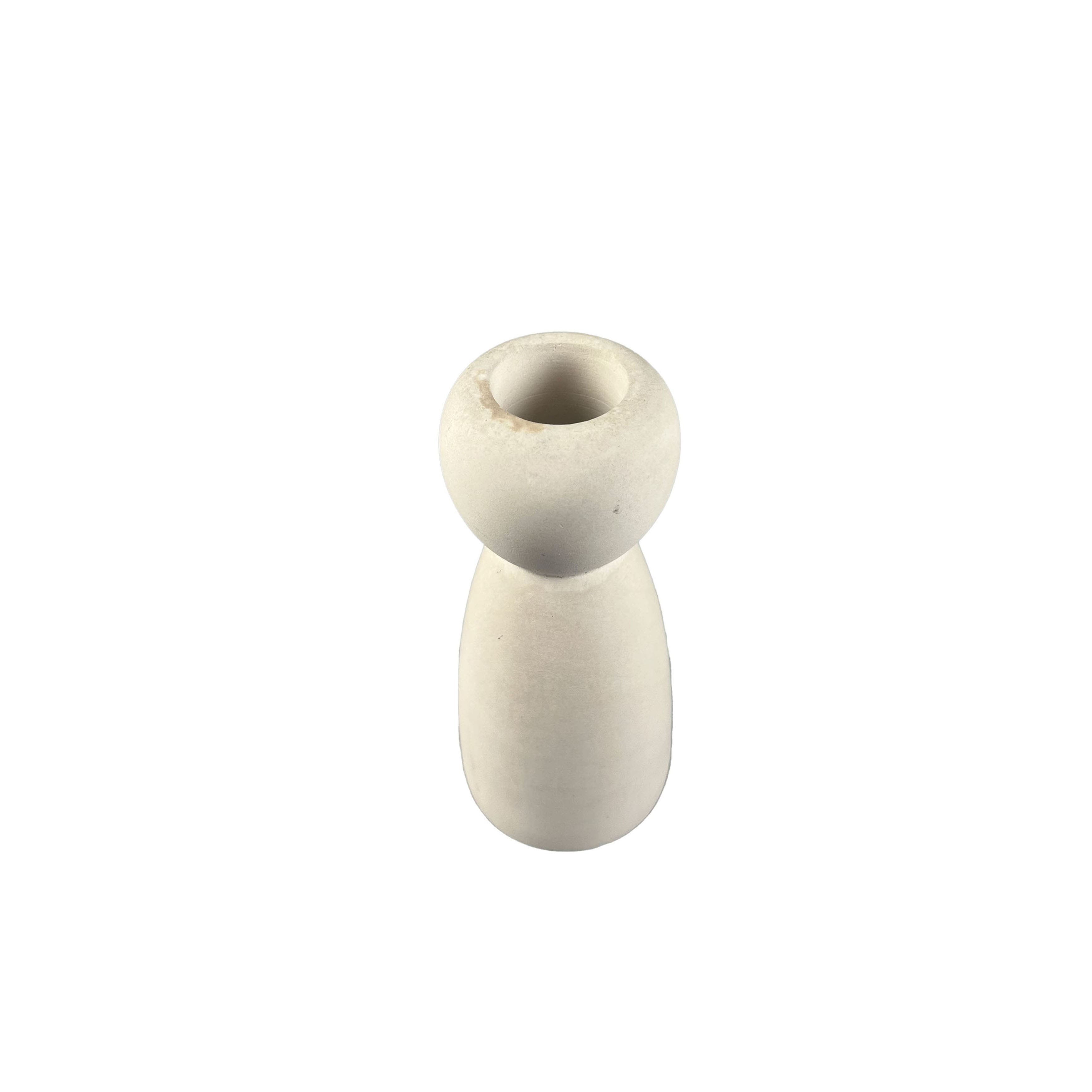 12 Pack: 4.5" Cement Taper Candle Holder by Make Market®