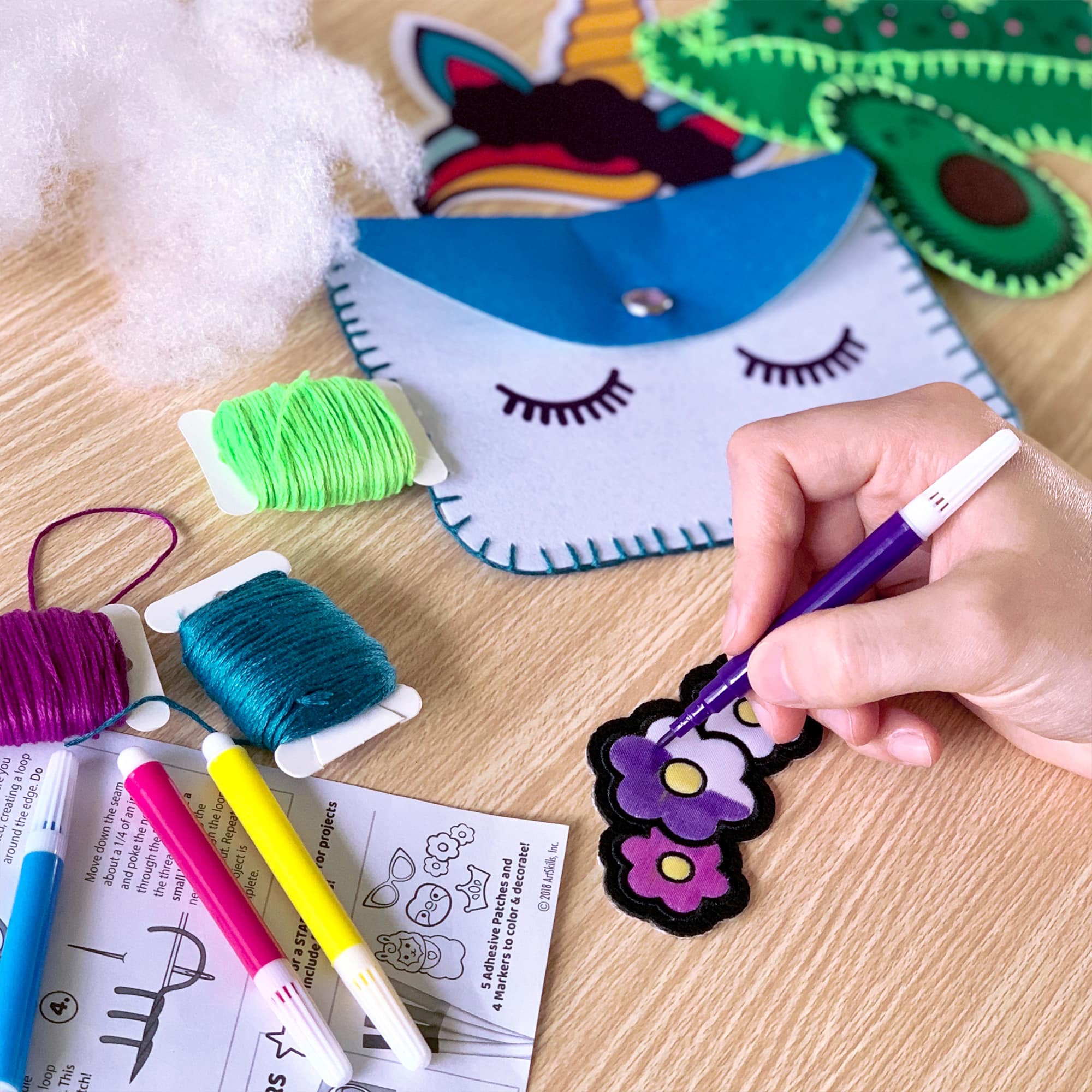 ArtSkills&#xAE; Sew &#x26; Stitch Sewing Kit for Kids