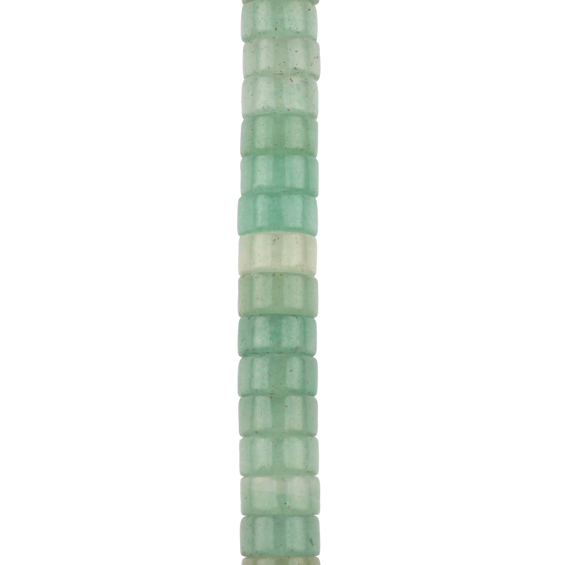 12 Pack: Green Aventurine Heishi Beads by Bead Landing™