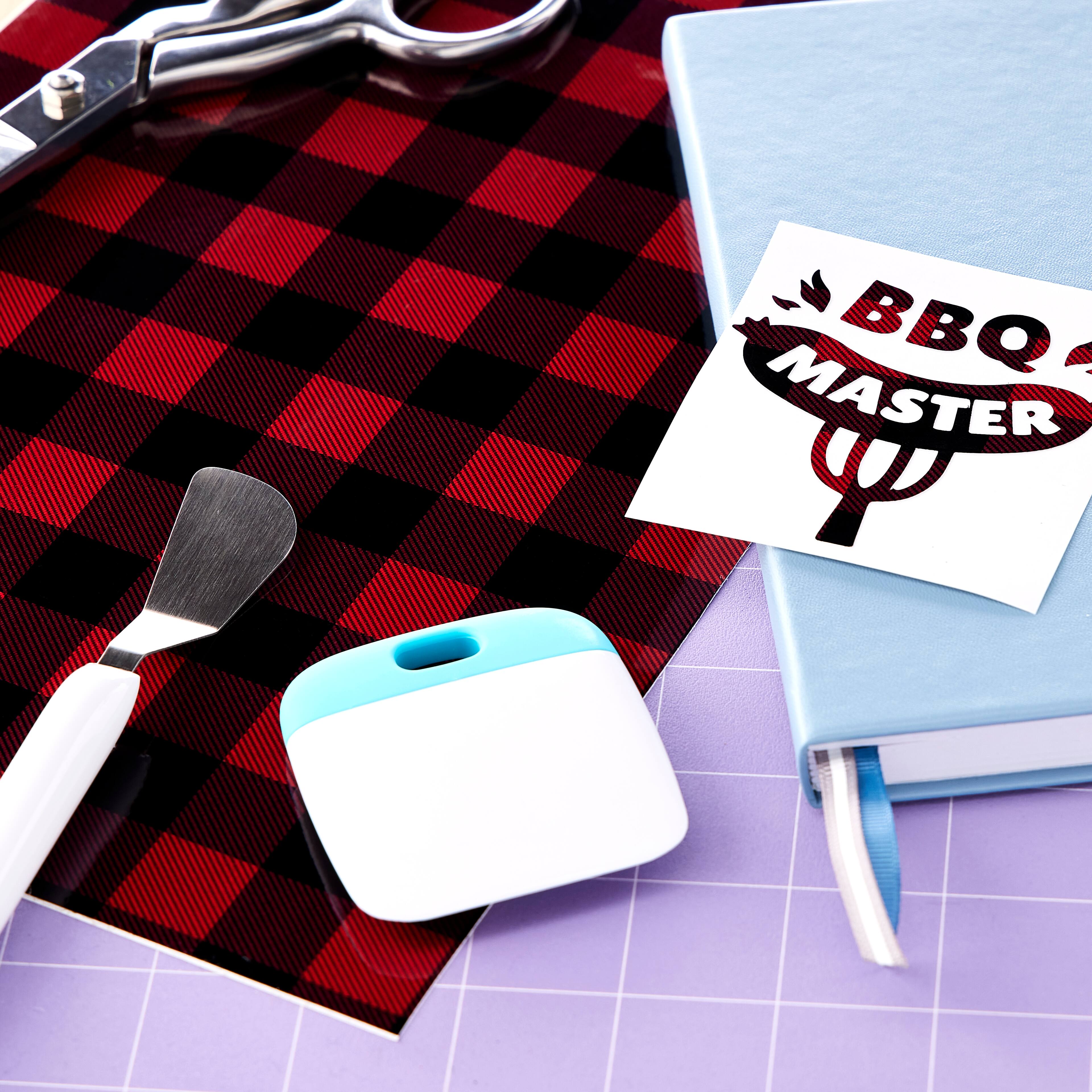 12 Pack: Siser® EasyPSV® Permanent, Buffalo Plaid Red