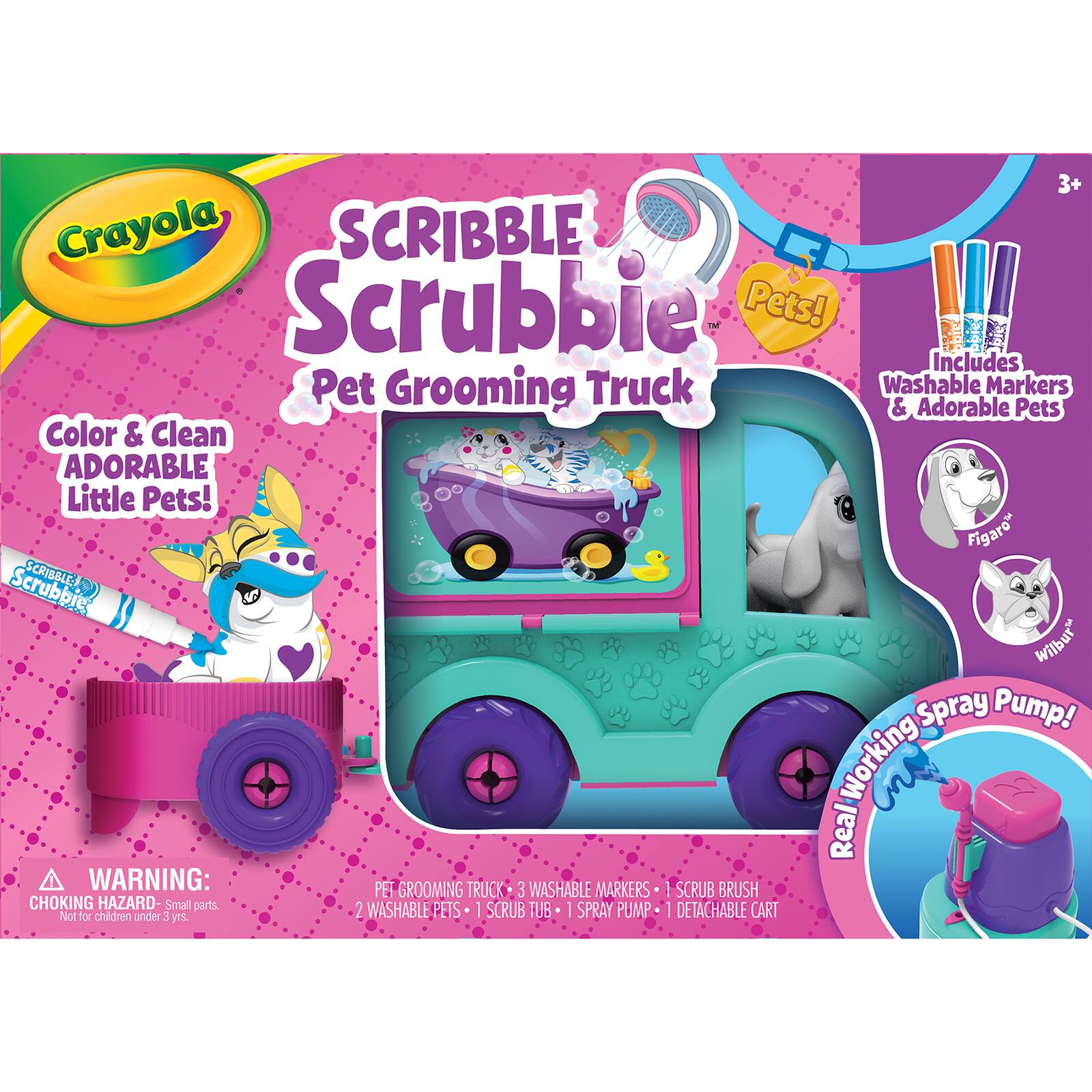Crayola® Scribble Scrubbie® Pets! Pet Grooming Truck
