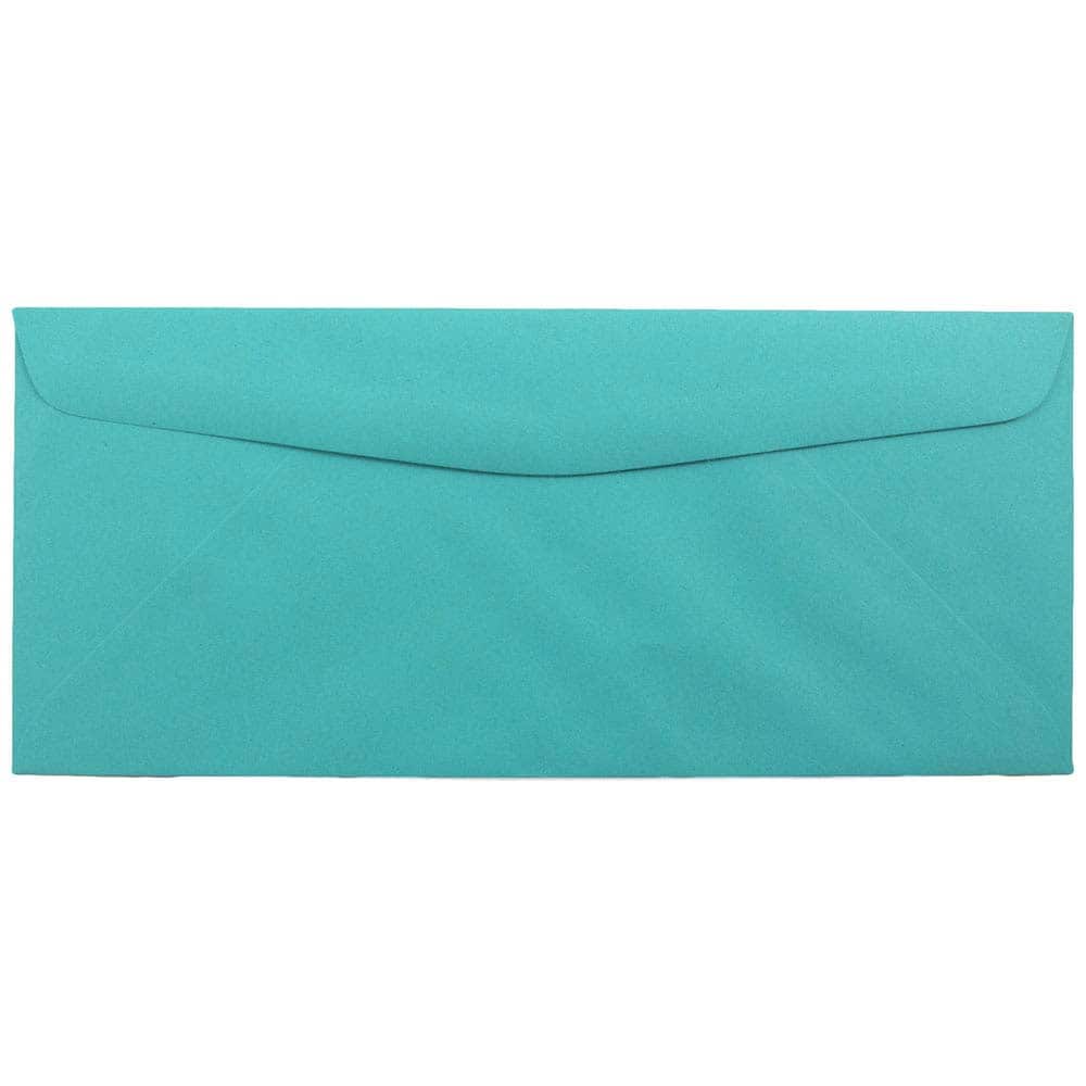 JAM Paper 4" x 9.5" Colored Business Window Envelopes, 50ct.