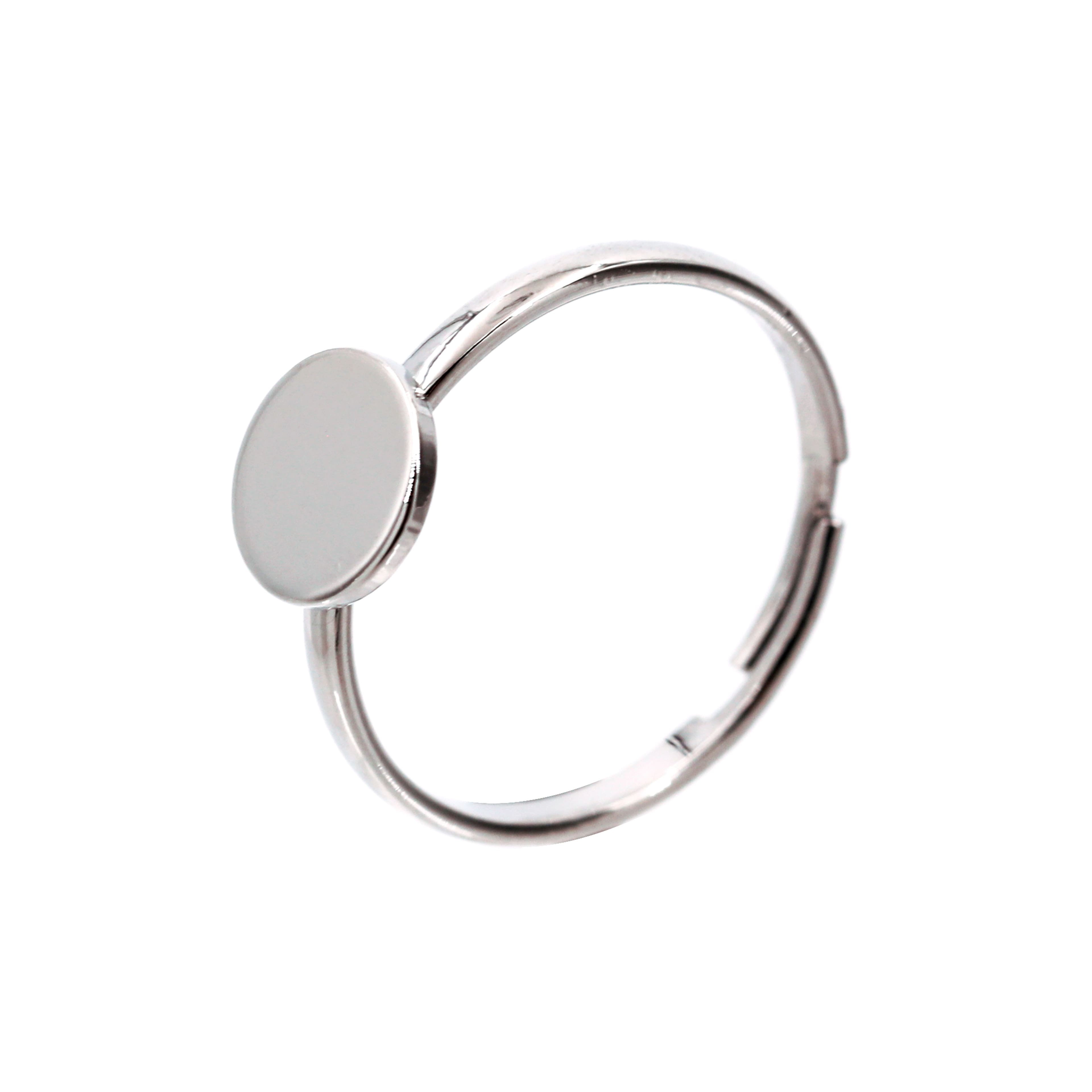 Adjustable Ring Blanks, 4ct. by Bead Landing™