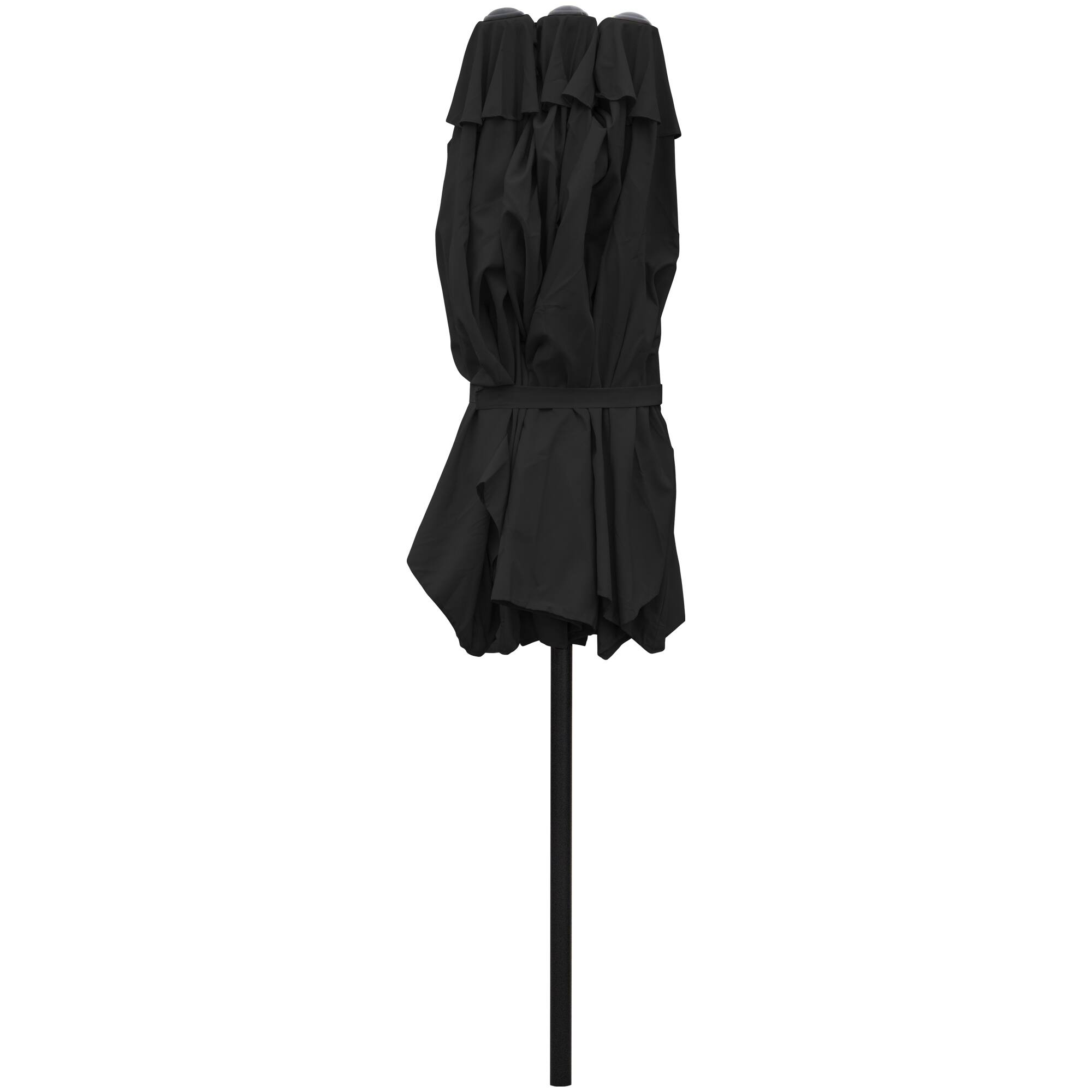 15ft. Outdoor Patio Market Umbrella with Hand Crank