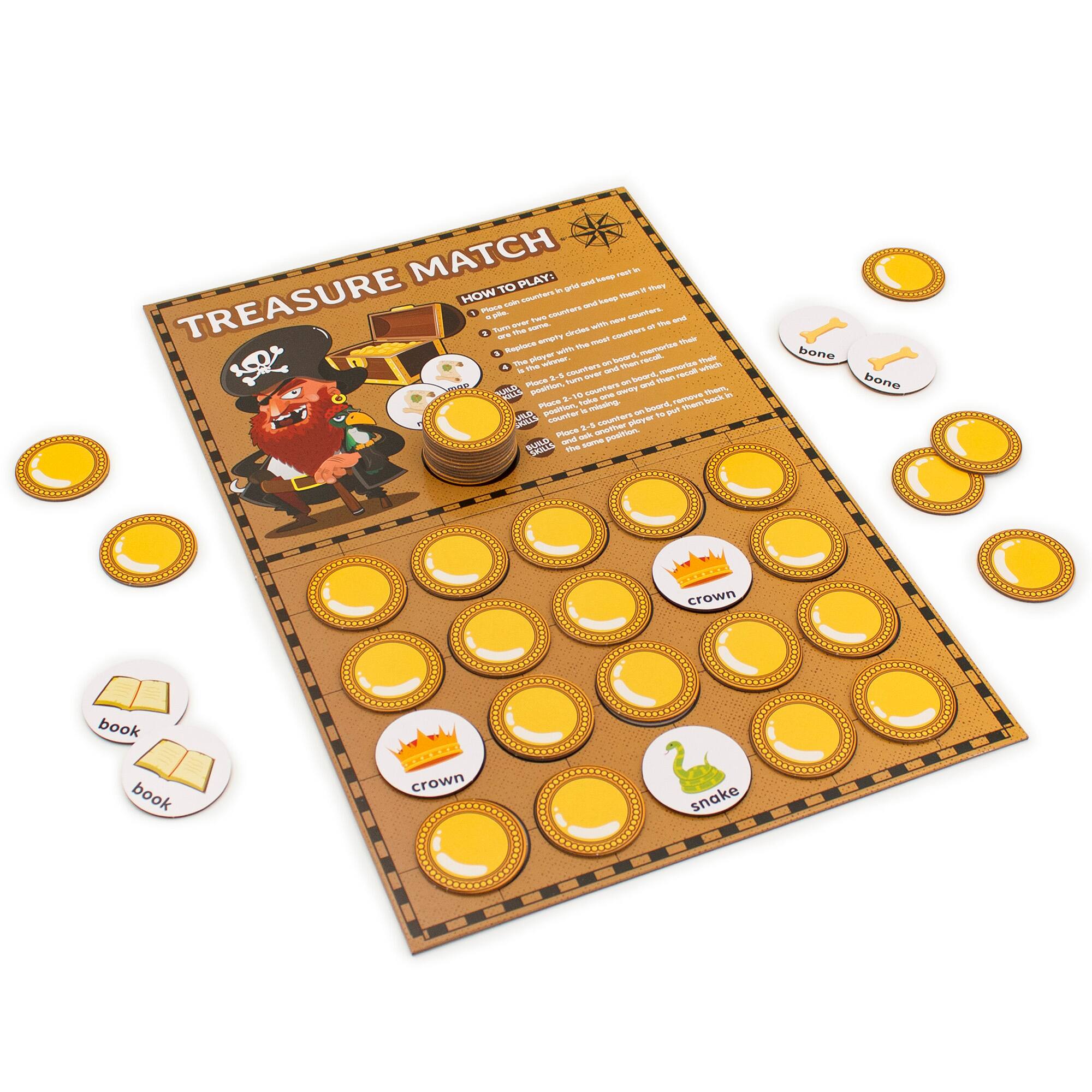 Junior Learning 7 Memory Games Set