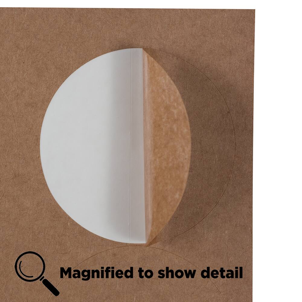 JAM Paper 2.5" Circle Product & Container Labels, 120ct.