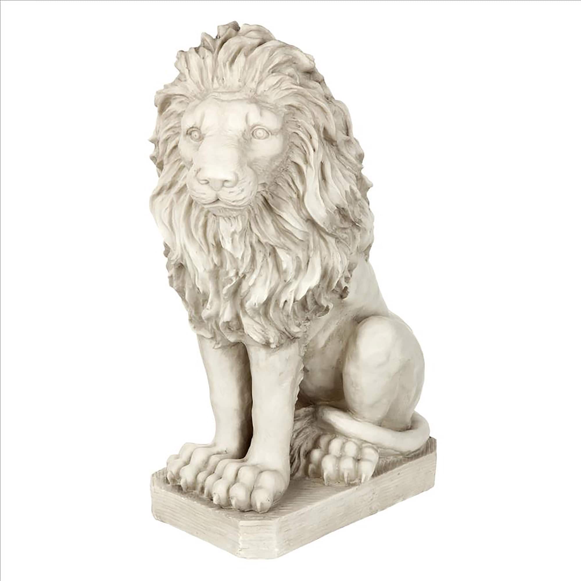 Design Toscano 21&#x22; Mansfield Manor Lion Sentinel Statue