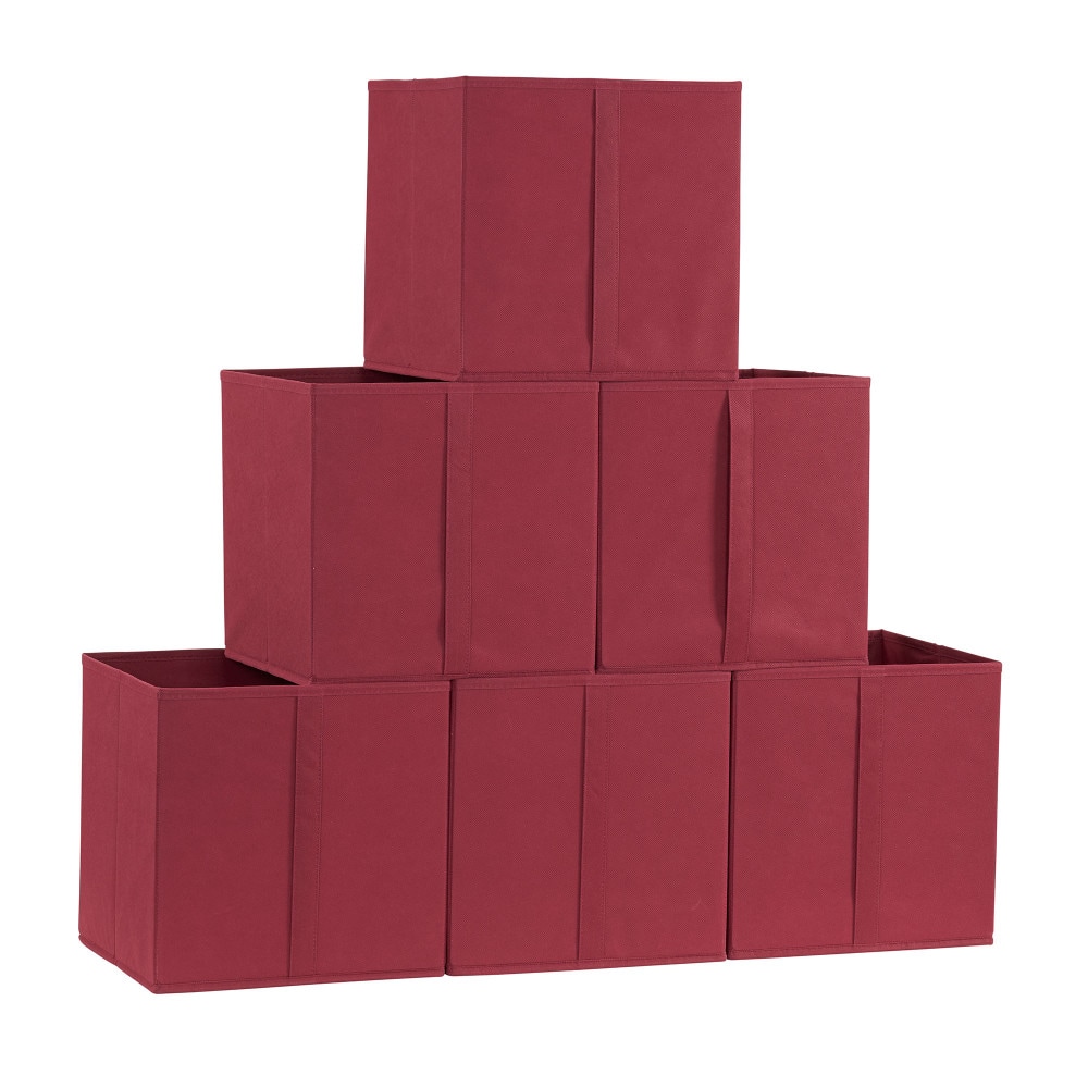 Household Essentials Storage Cubes with Vertical Handle, 6ct.