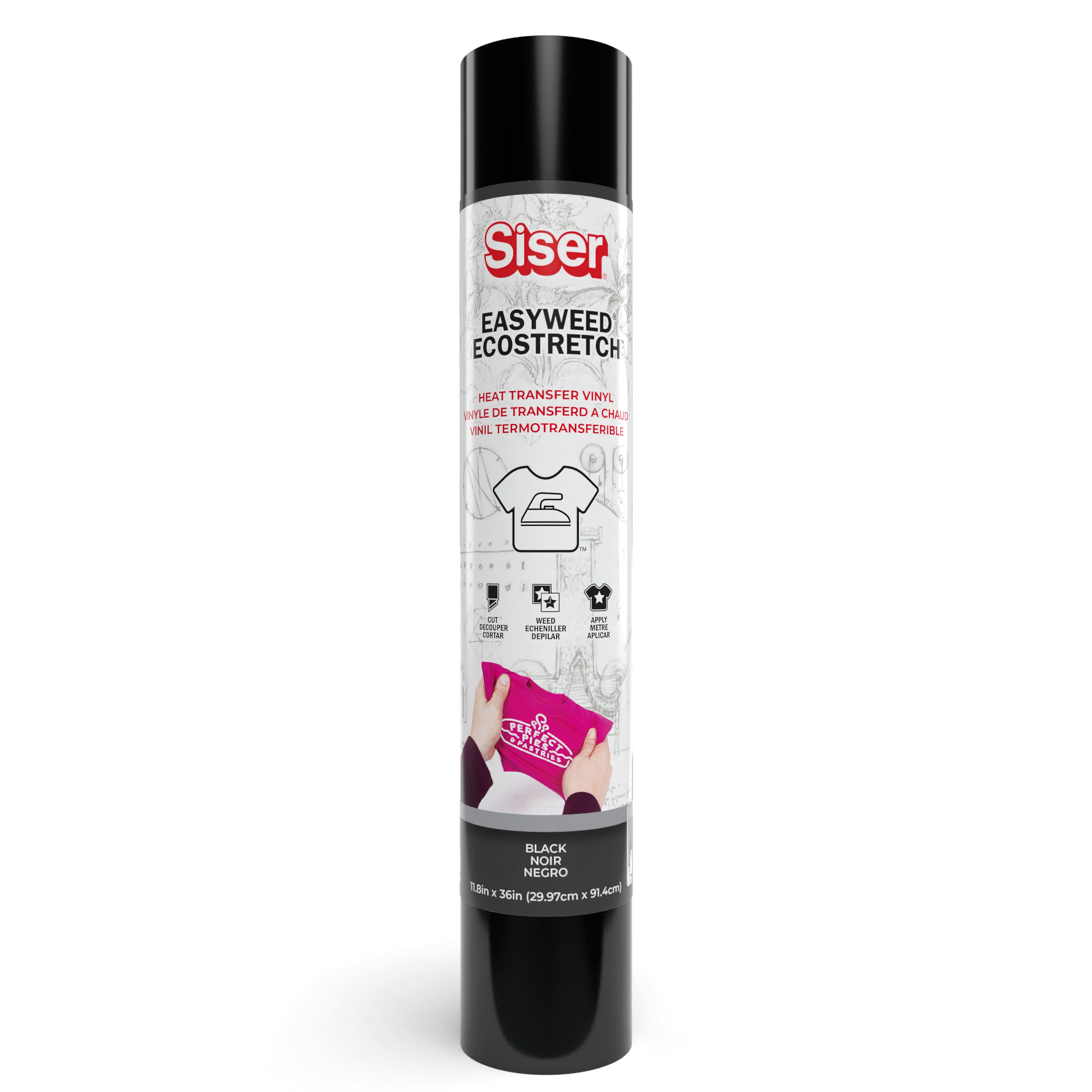 Siser&#xAE; EasyWeed&#xAE; EcoStretch&#x2122; Heat Transfer Vinyl, 36&#x22;