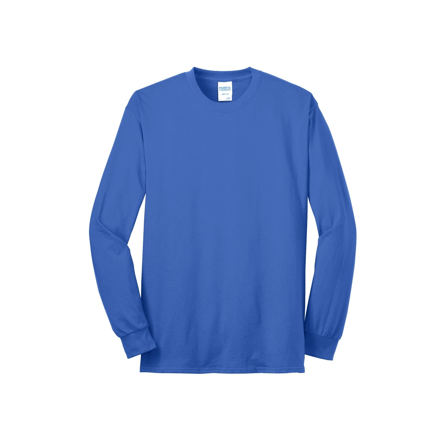Port & Company® Long Sleeve Tall Core Blend T-Shirt