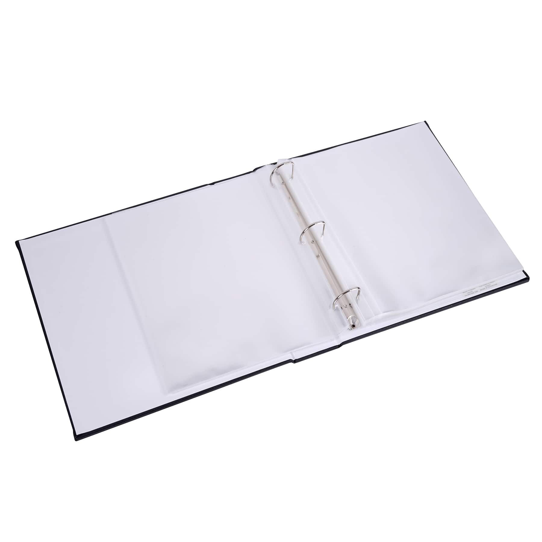 8 Pack: Black D-Ring Scrapbook Album by Recollections™