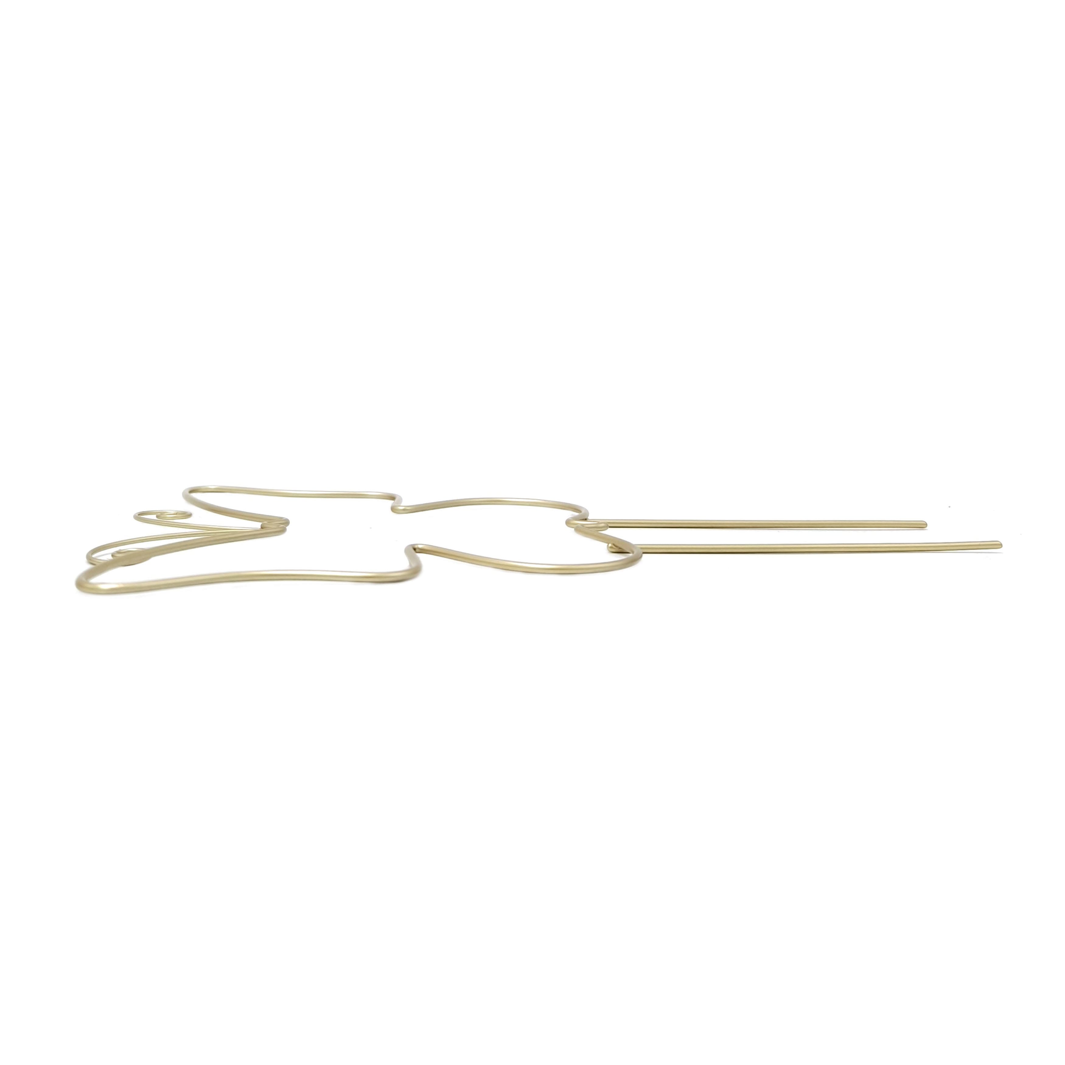 12&#x22; Gold Metal Butterfly Stake by Ashland&#xAE;