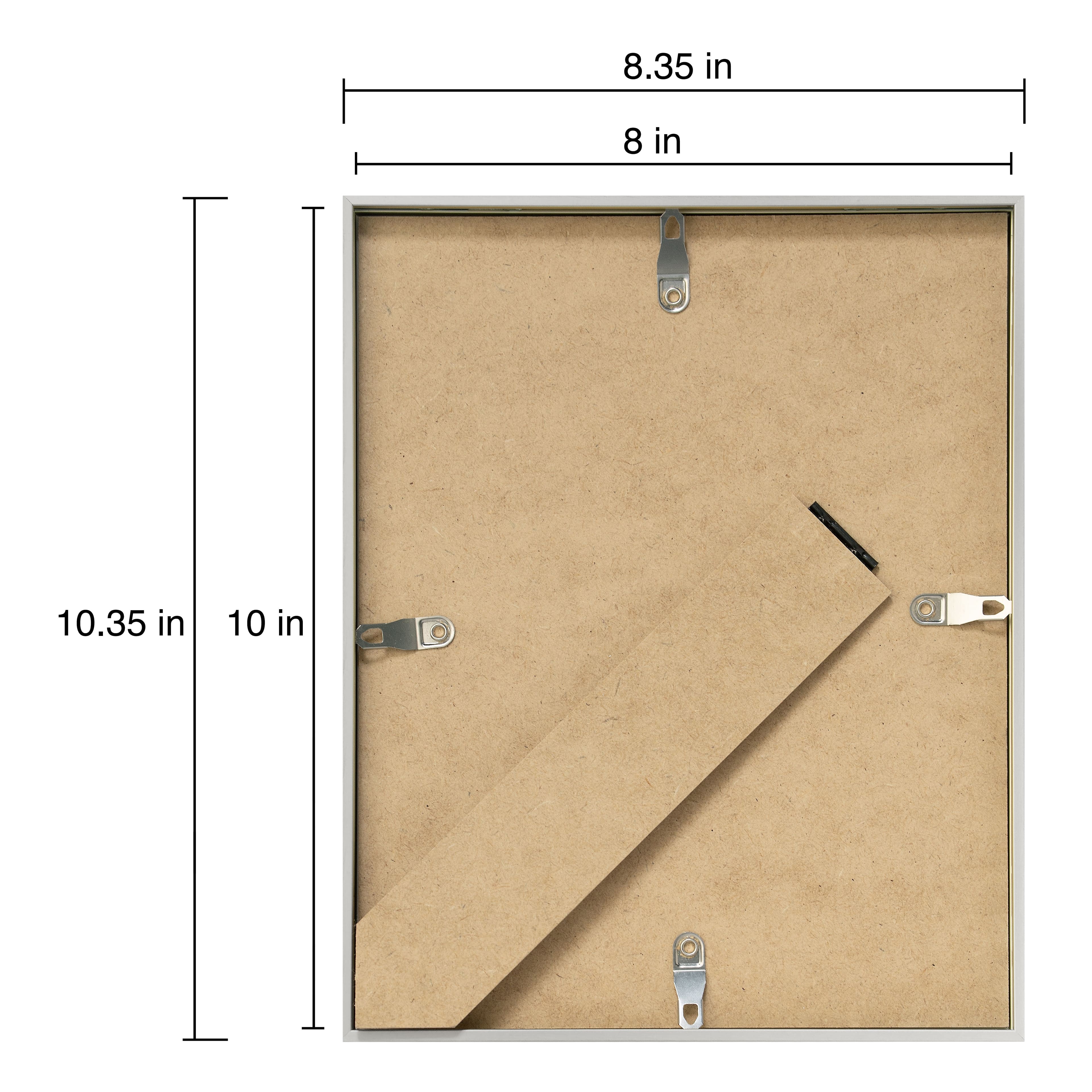 Cadre aluminium argenté, collection Maison de Studio Décor