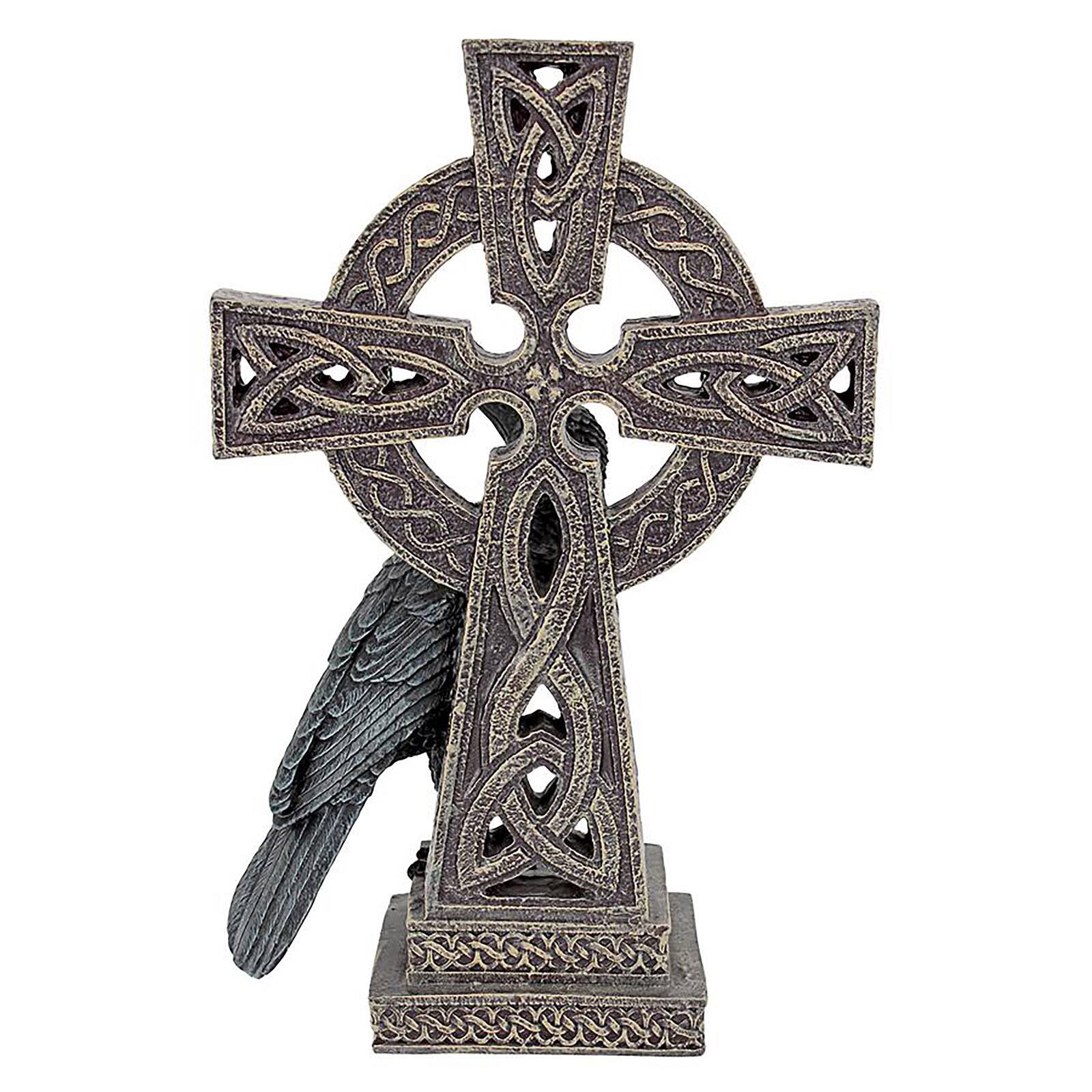 Design Toscano 12.5" Never-Ending Darkness Celtic Raven Statue