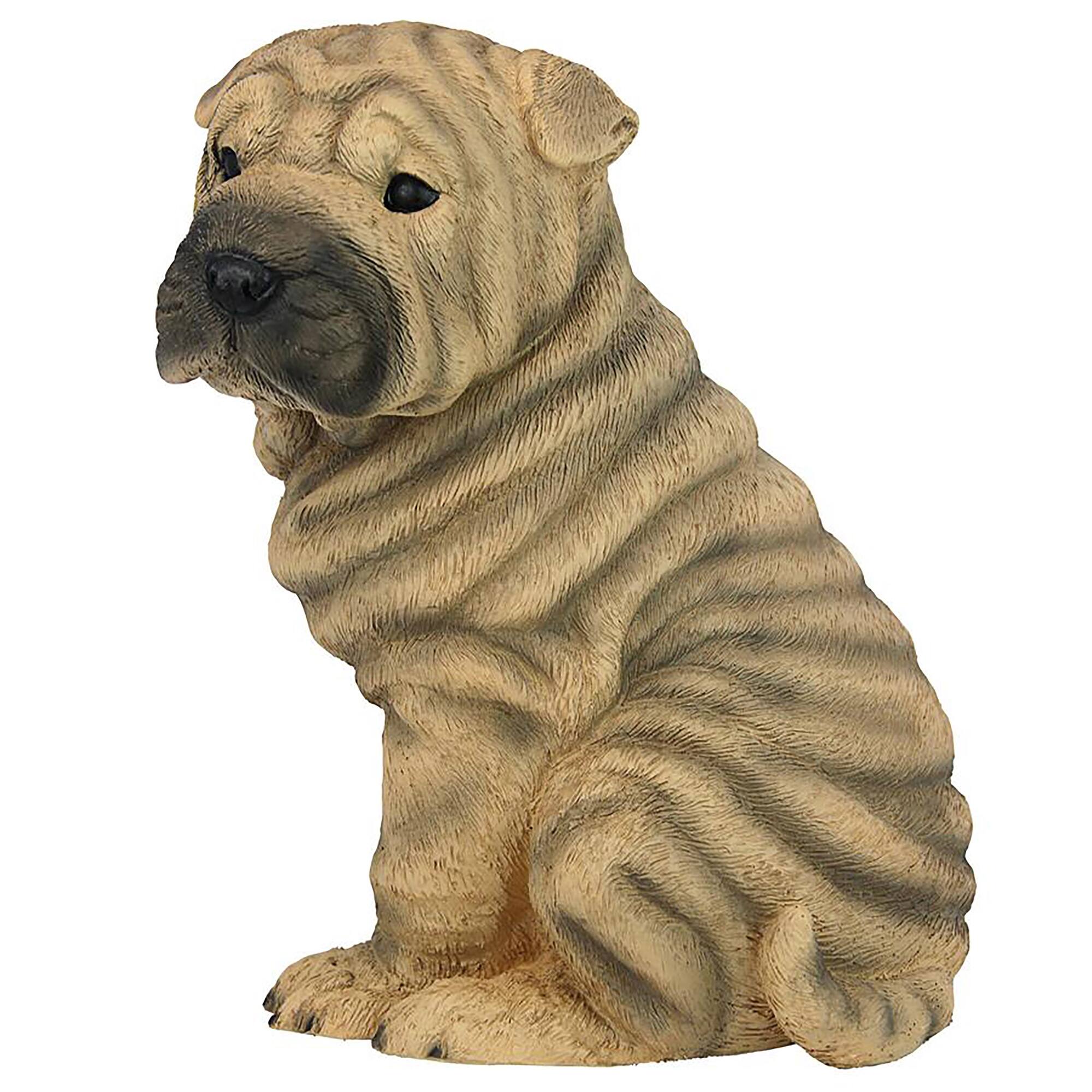 Design Toscano 9&#x22; Shar-Pei Puppy Dog Statue