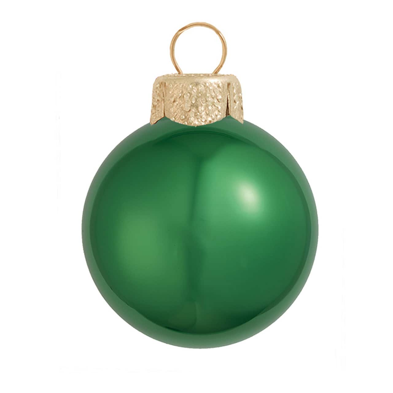 Whitehurst 6ct. 4" Pearl Glass Ball Ornaments