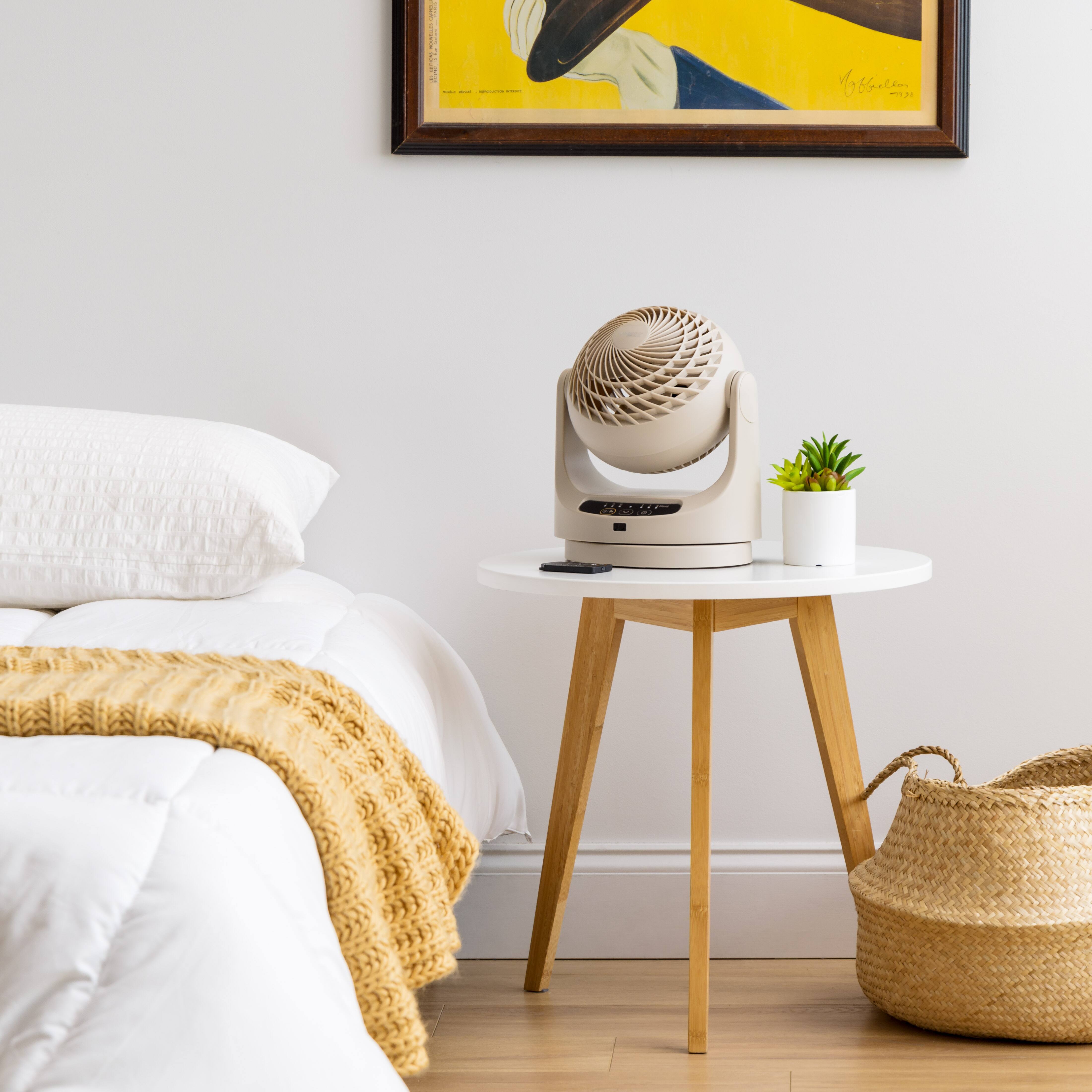 Iris® 11.25" Latte Fan with Remote