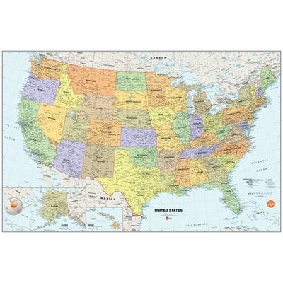 WallPops Dry Erase USA Map | Michaels