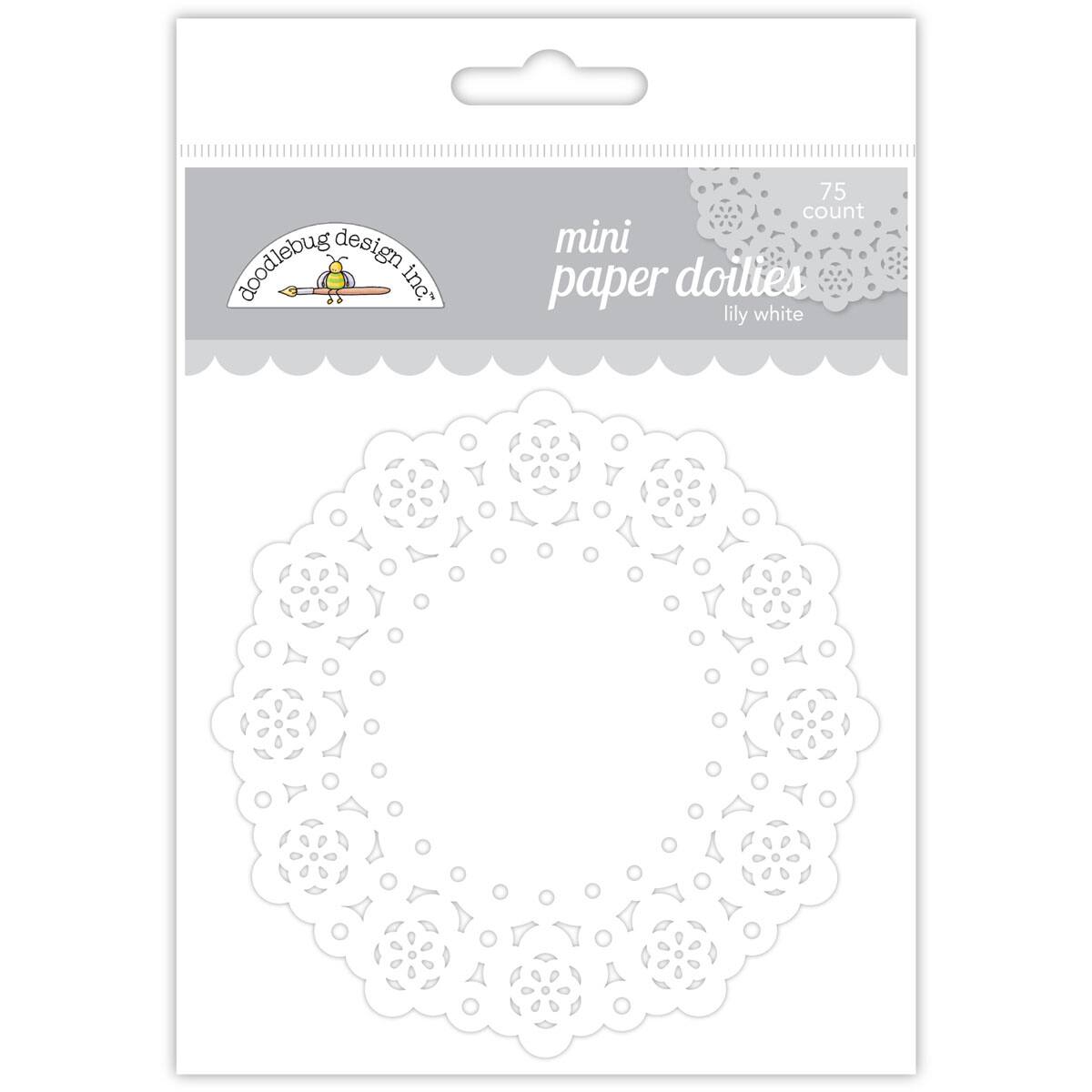 Doodlebug Design Inc.™ 3" Mini Paper Doilies, 75ct.