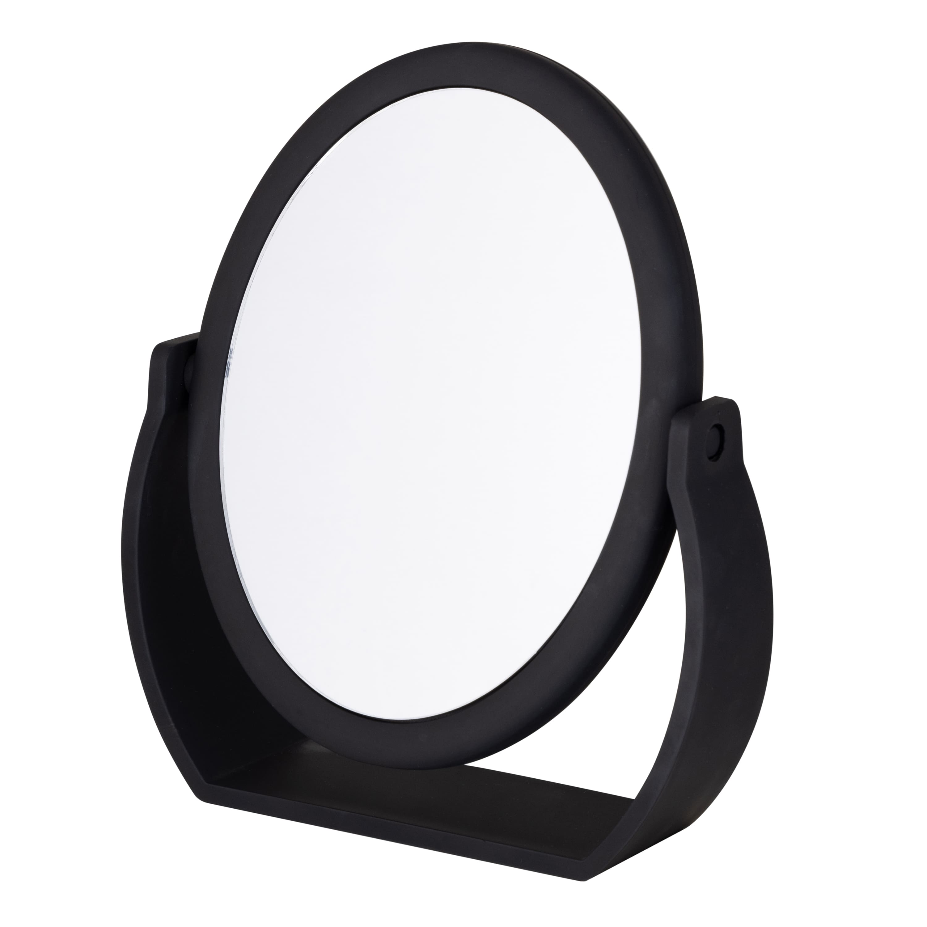 Home Details Swivel 10X Magnification Rubberized Vanity Mirror