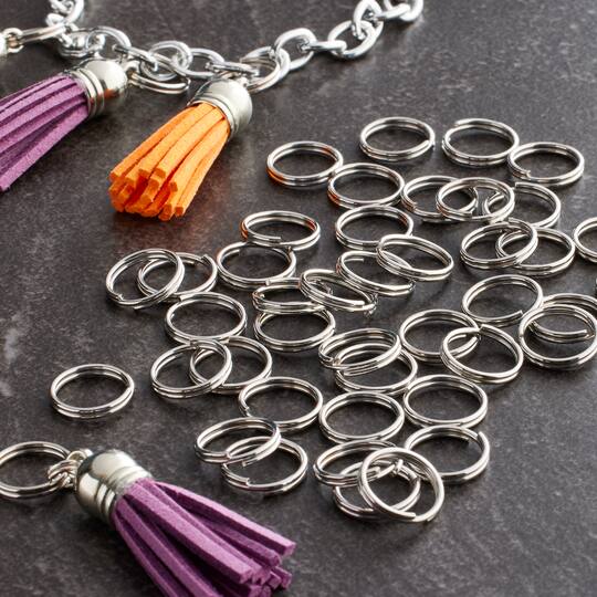 12 Pack: Split Rings by Bead Landing™, 12mm | Jump, Split & Double ...