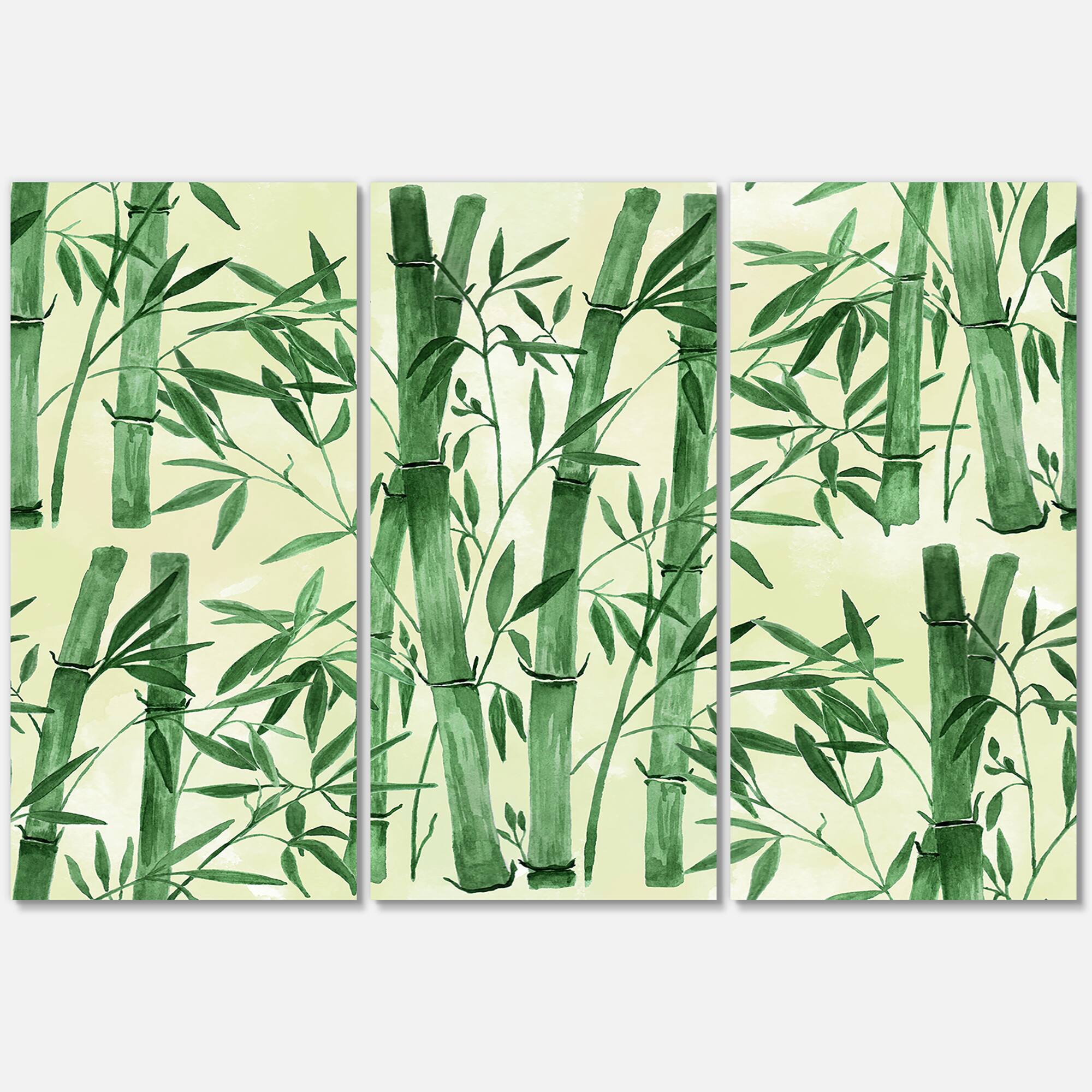 Designart - Bamboo Branches In The Forest I