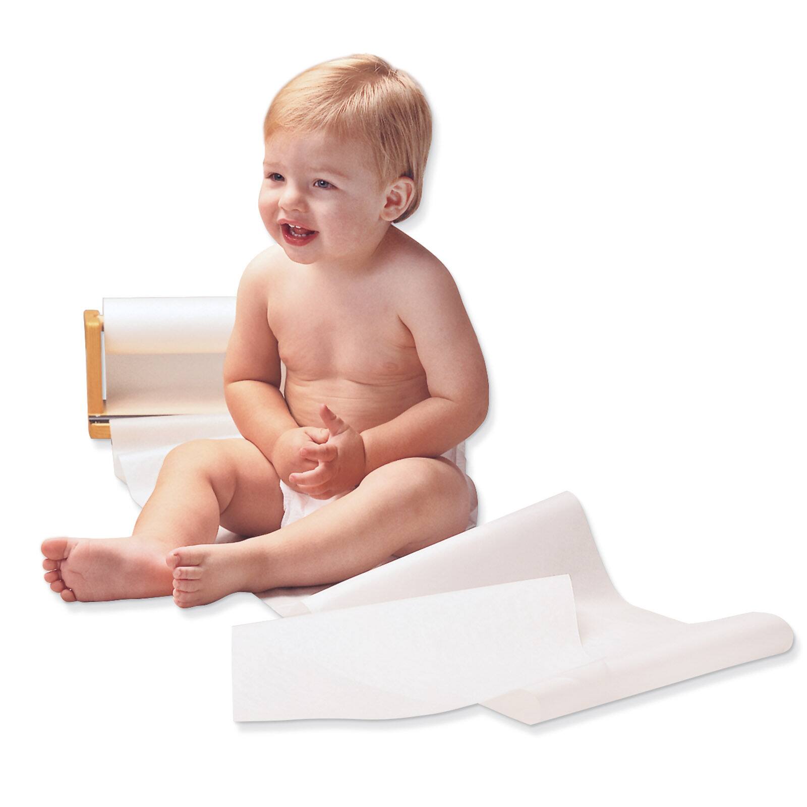 Pacon&#xAE; 14.5&#x22; x 225ft. White Changing Table Paper Rolls, 2ct.