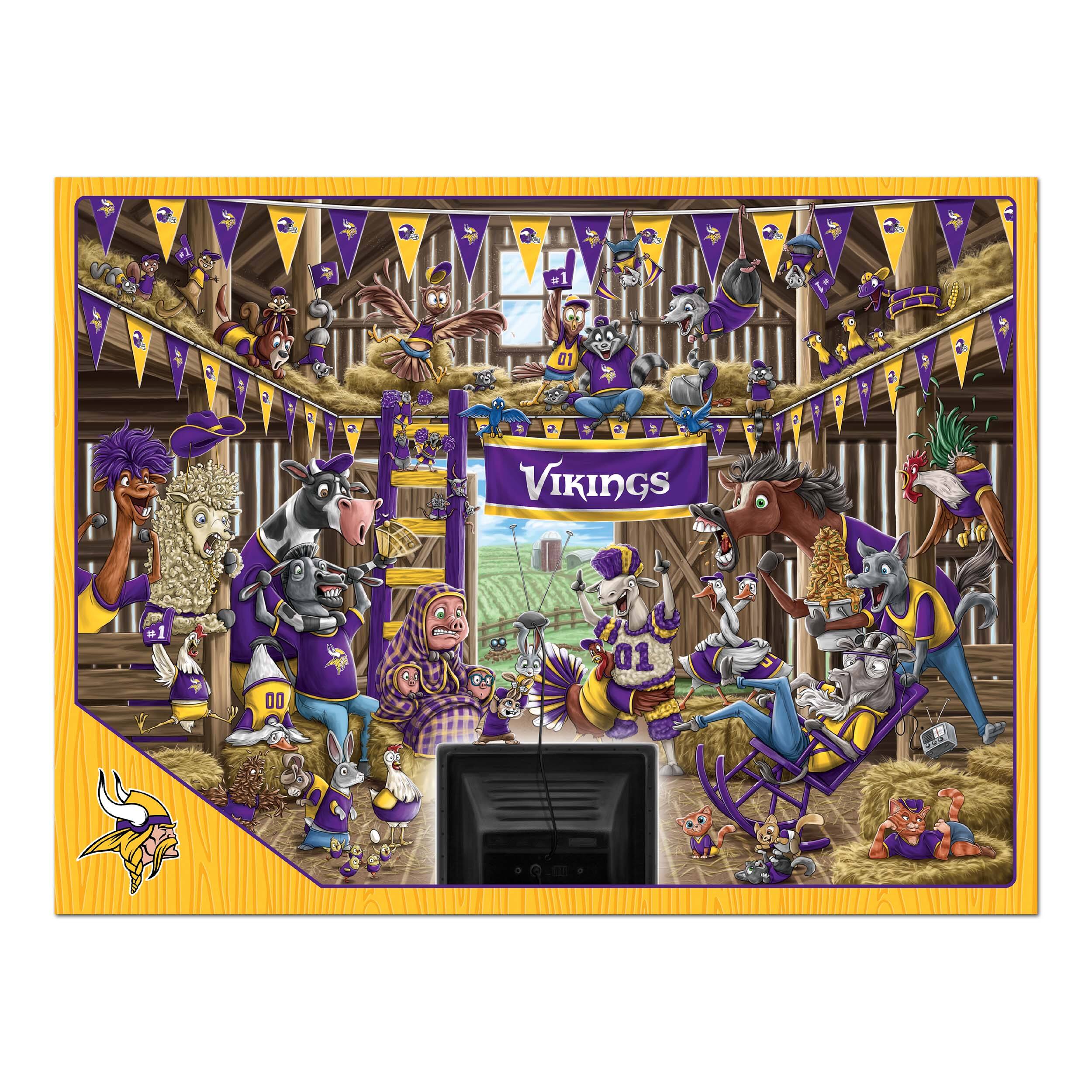 NFL Barnyard Fans 500 Piece Puzzle