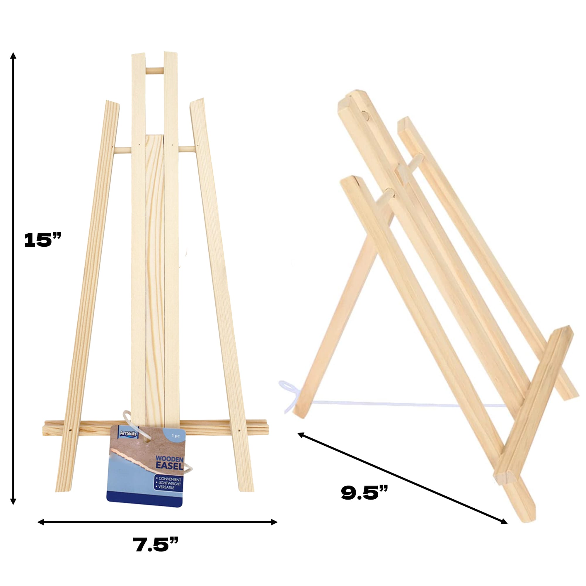 ArtSkills&#xAE; Folding Wood Desktop Easel