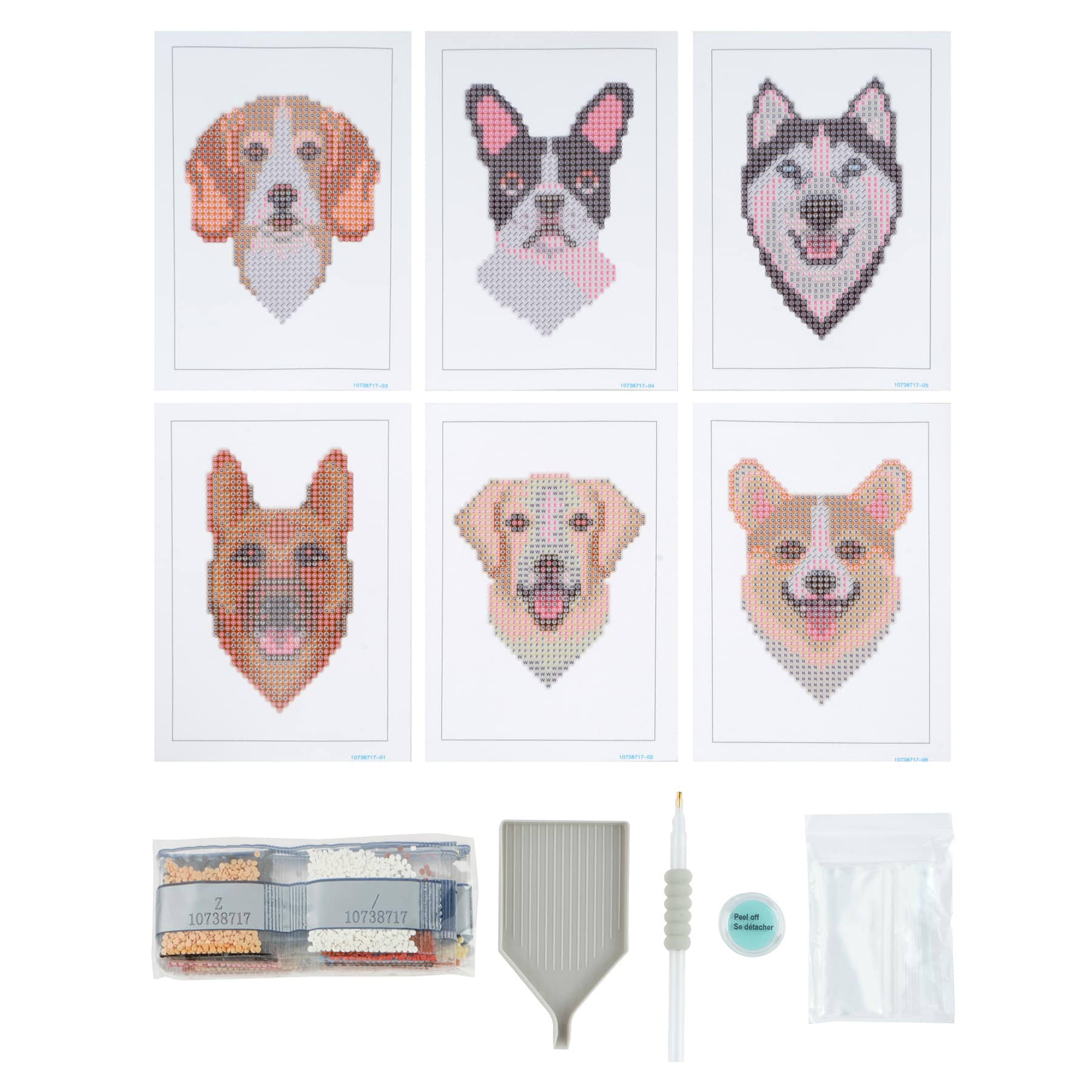 Dogs Diamond Art Kit by Make Market&#xAE;