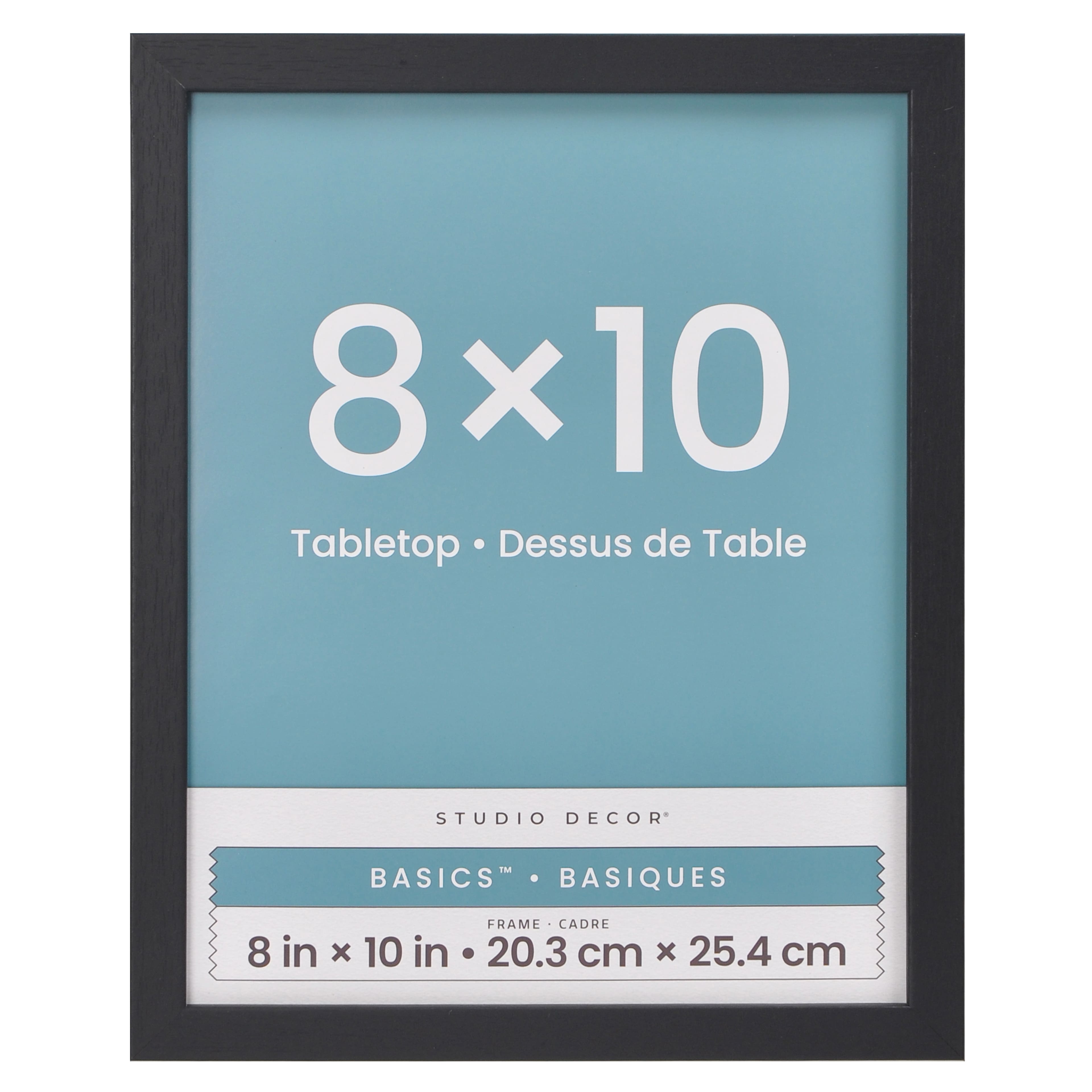 Basics&#x2122; Woodgrain Tabletop Linear Frame by Studio D&#xE9;cor&#xAE;