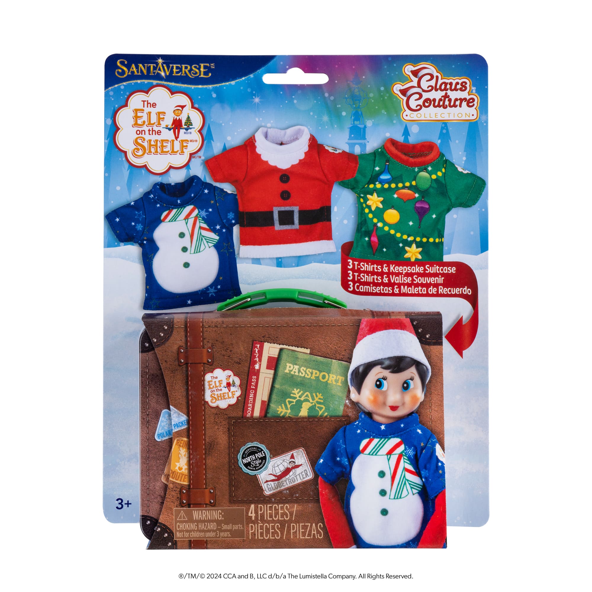 Elf on the Shelf&#xAE; Claus Couture Collection&#xAE; Sweet Treats Tees Toy Accessories