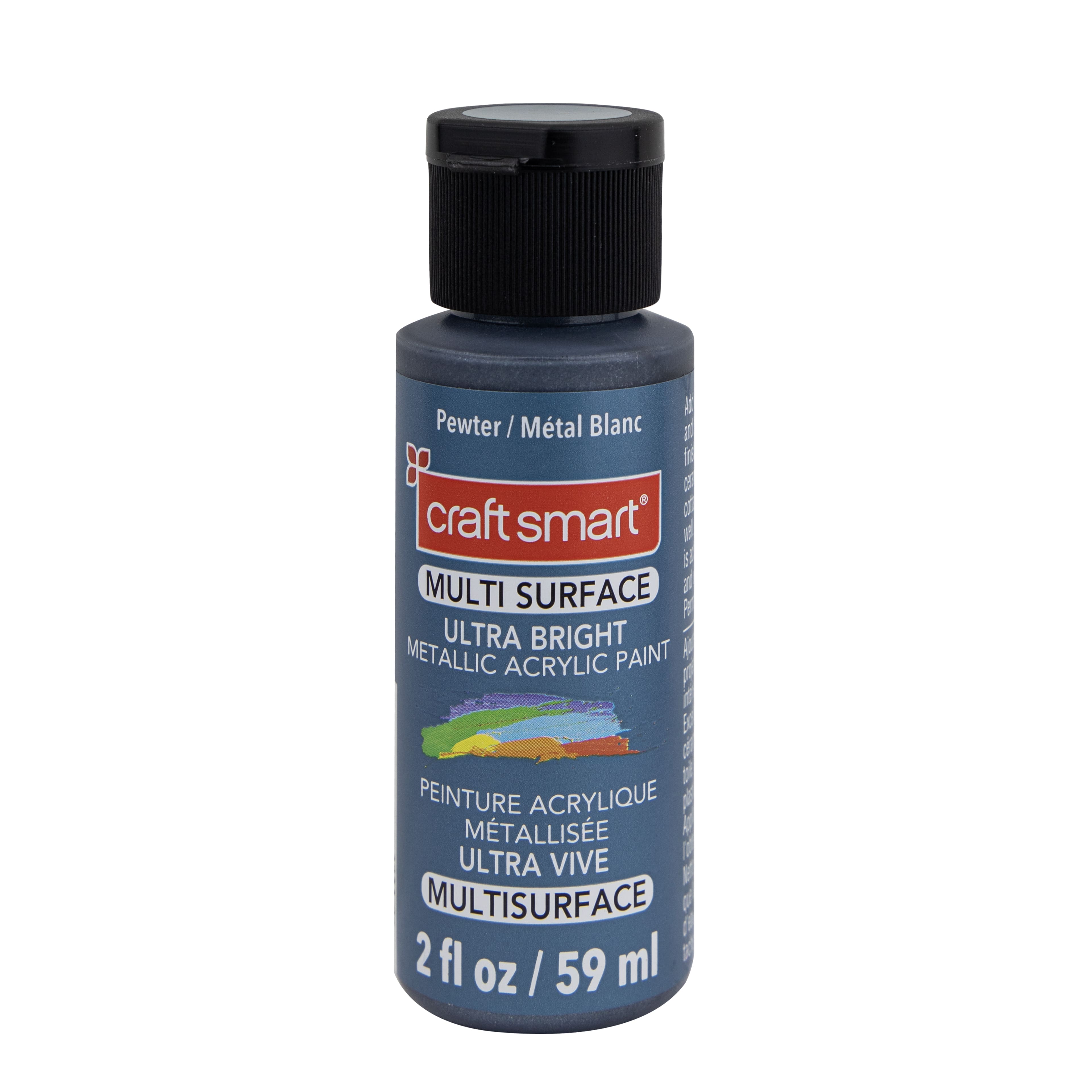 12 Pack: Premium Ultra Bright Metallic Paint by Craft Smart®