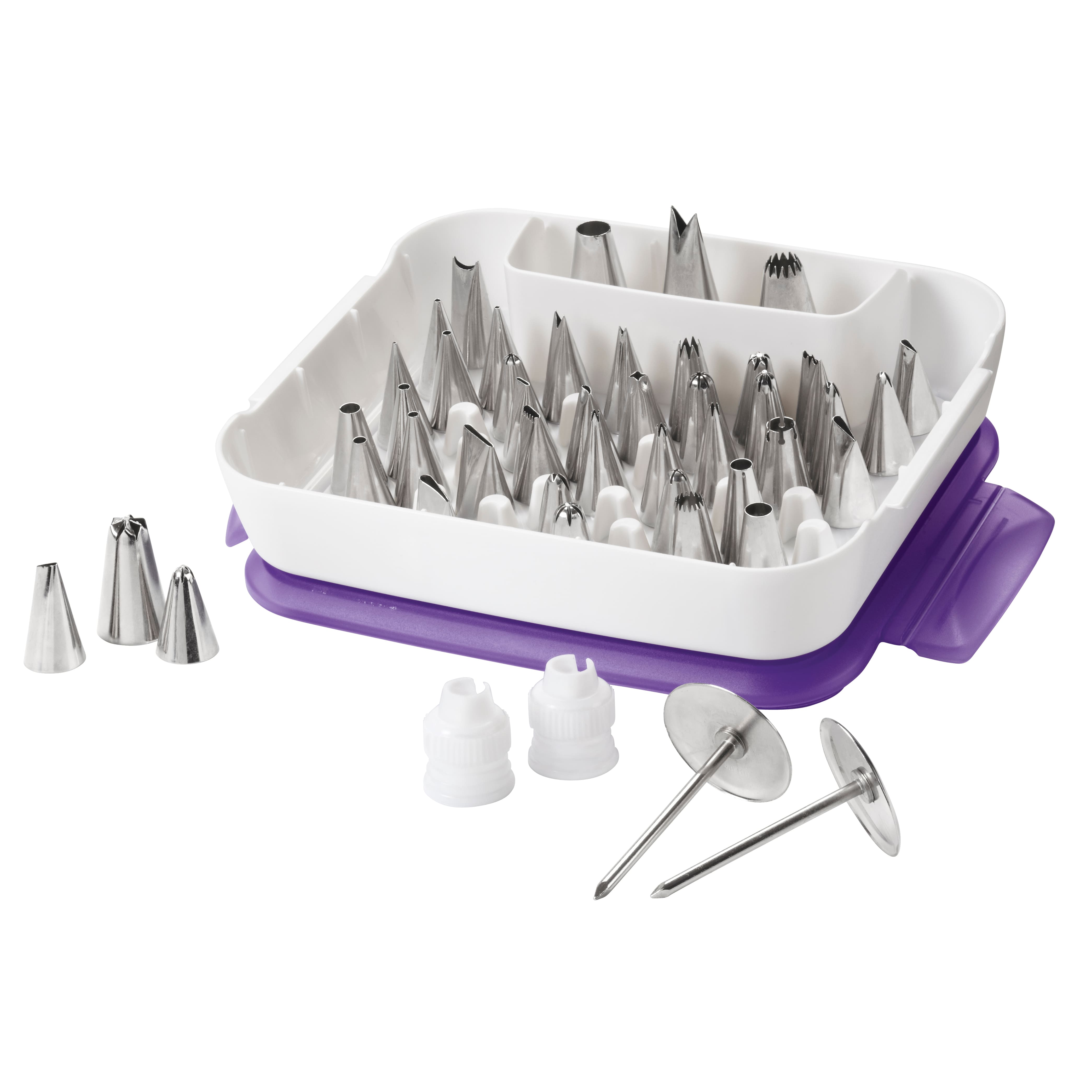 Wilton™ 55-Piece Master Cake & Cupcake Piping Tip Set