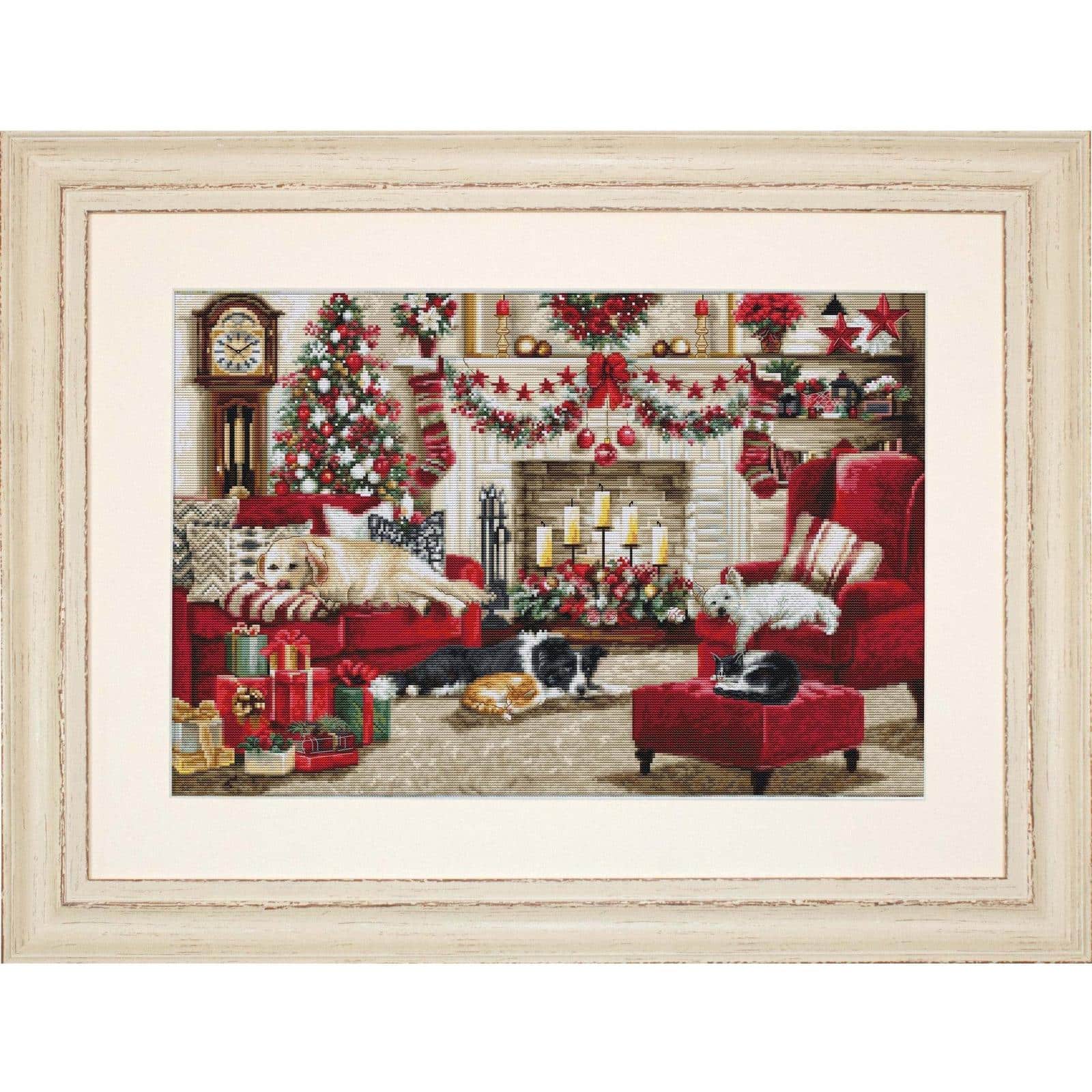 Luca-S Pets Interior Counted Cross Stitch Kit