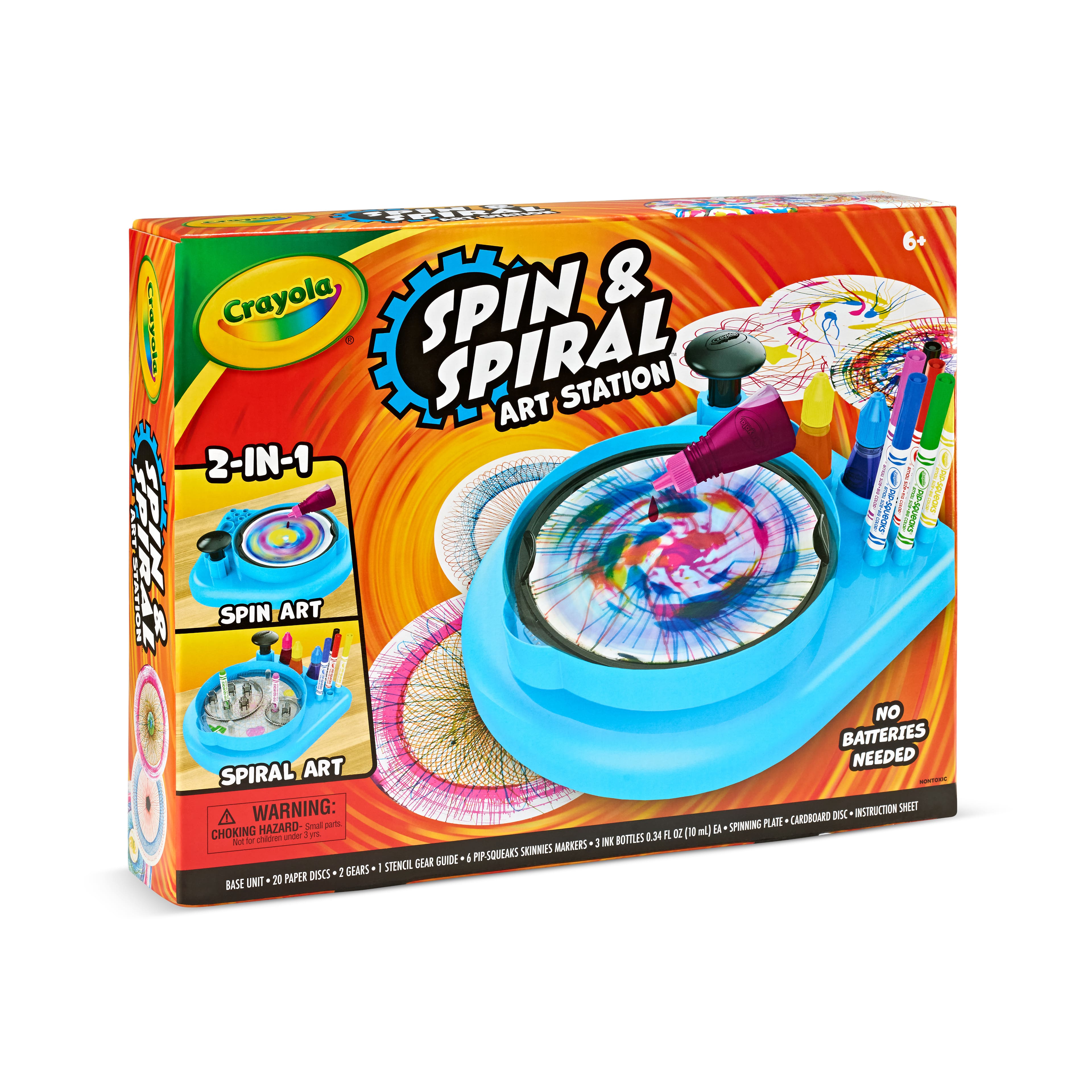 Crayola&#xAE; Spin &#x26; Spiral Art Station