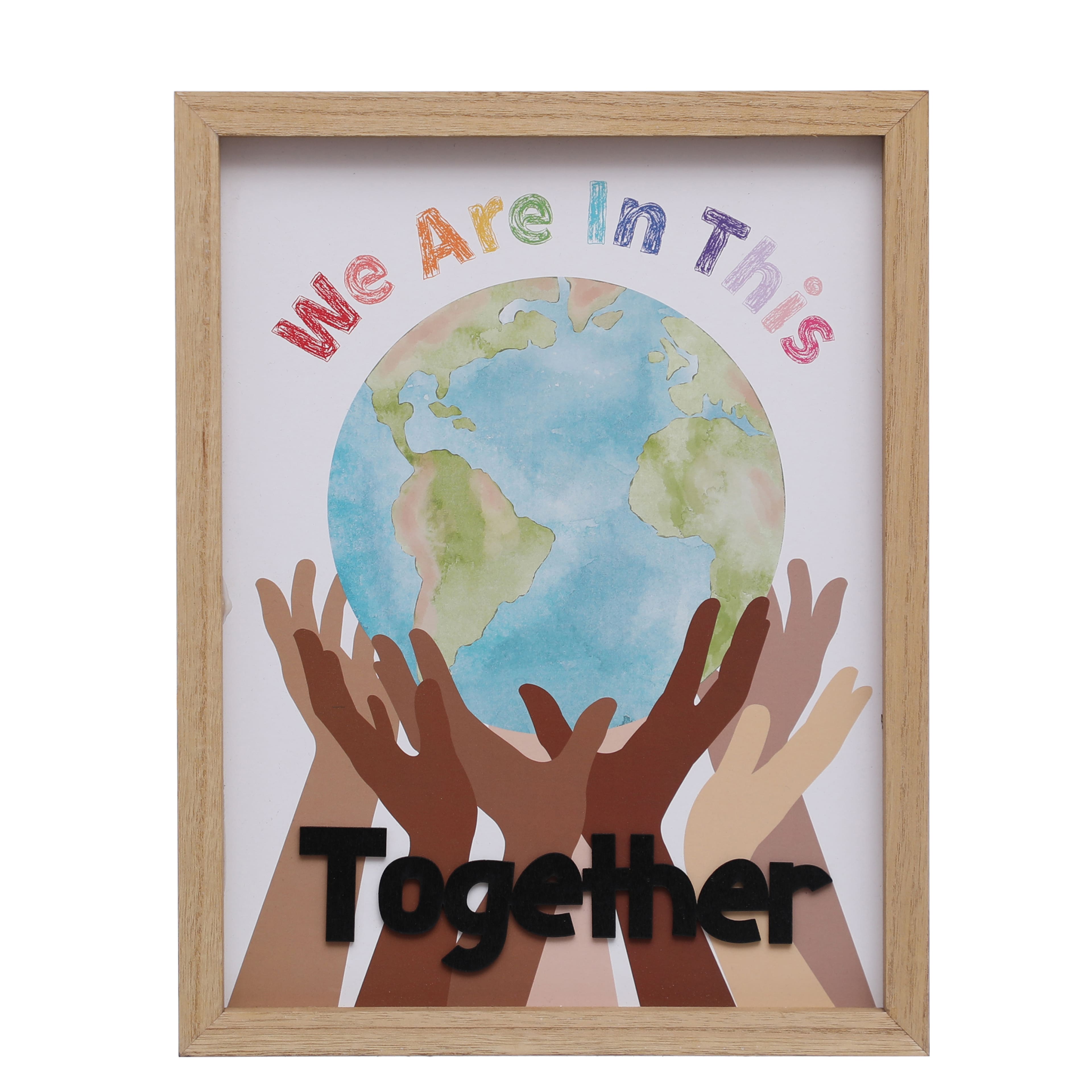 Class Rules! We Are All in This Together Wall Sign by B2C&#x2122;