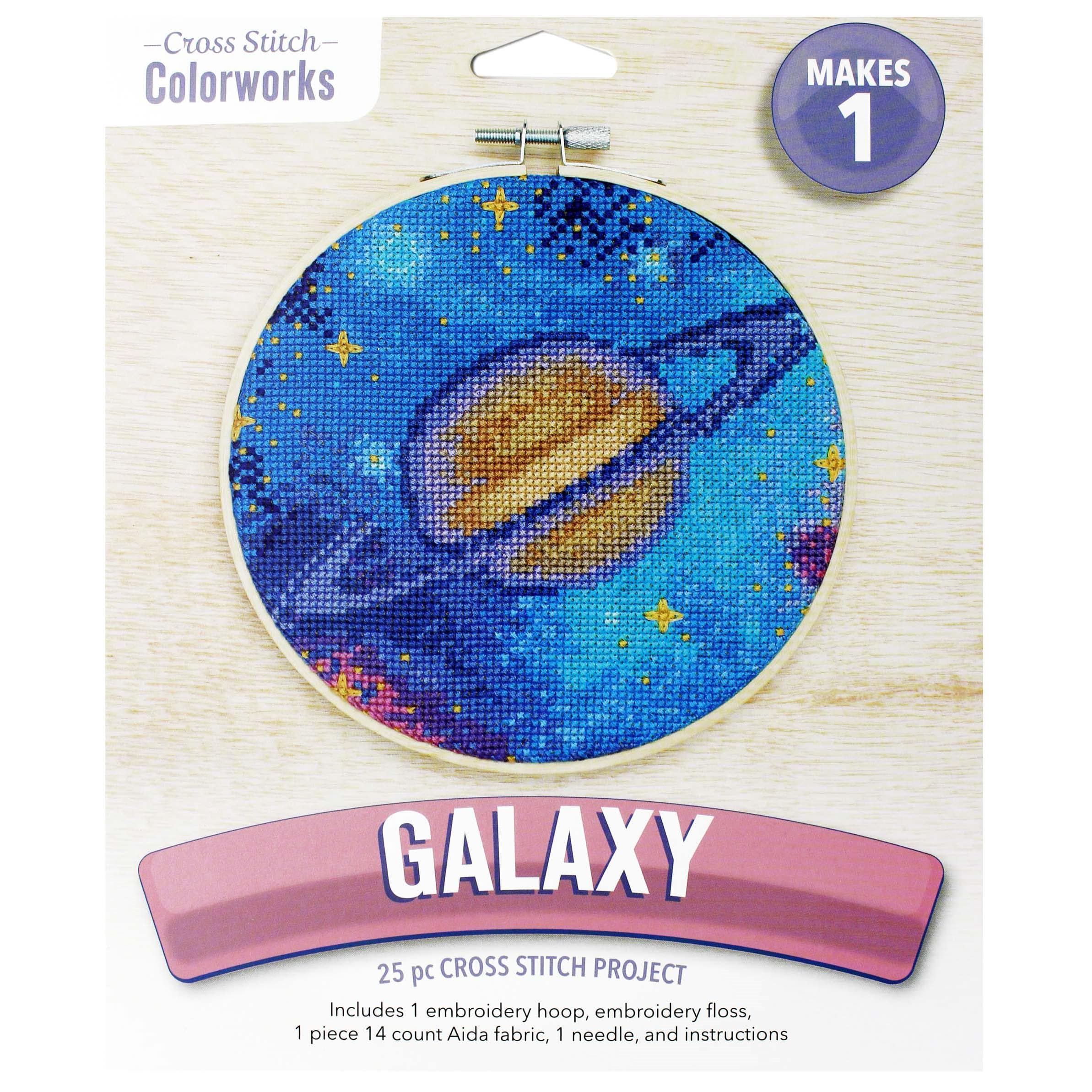 Leisure Arts® Galaxy Cross Stitch Kit